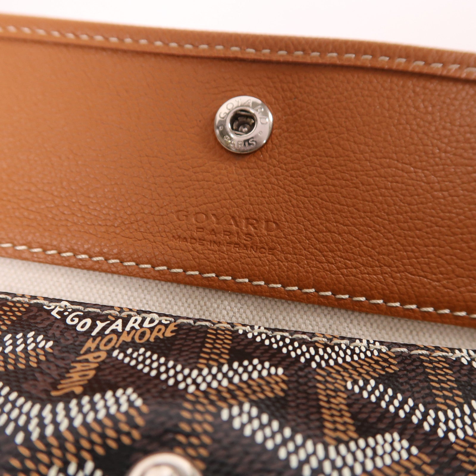 GOYARD 塗層帆布Saint Louis GM銀扣肩背袋