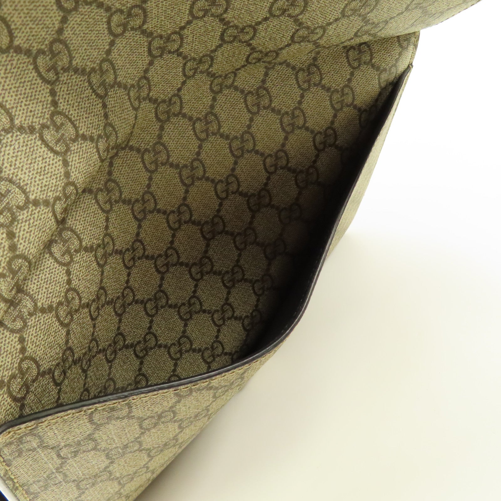 GUCCI 【激減優惠】塗層帆布/麂皮皮革Dionysus銀扣鏈帶肩背袋