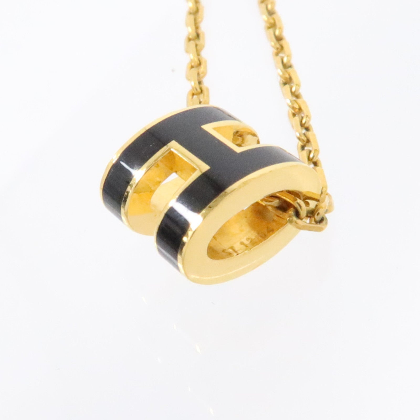 HERMES 金屬/琺瑯Pop H Necklace項鏈