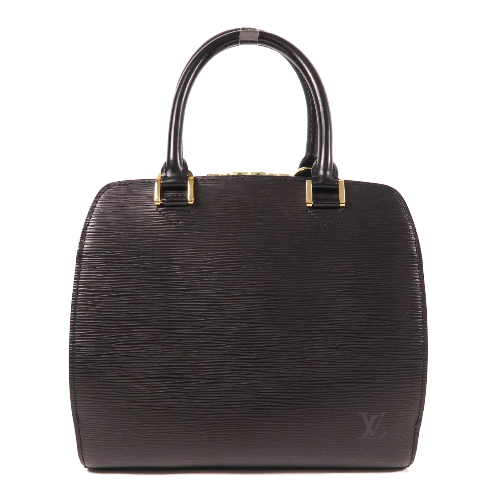 LOUIS VUITTON【激減優惠】 Epi Pont Neuf金扣手挽袋黑色