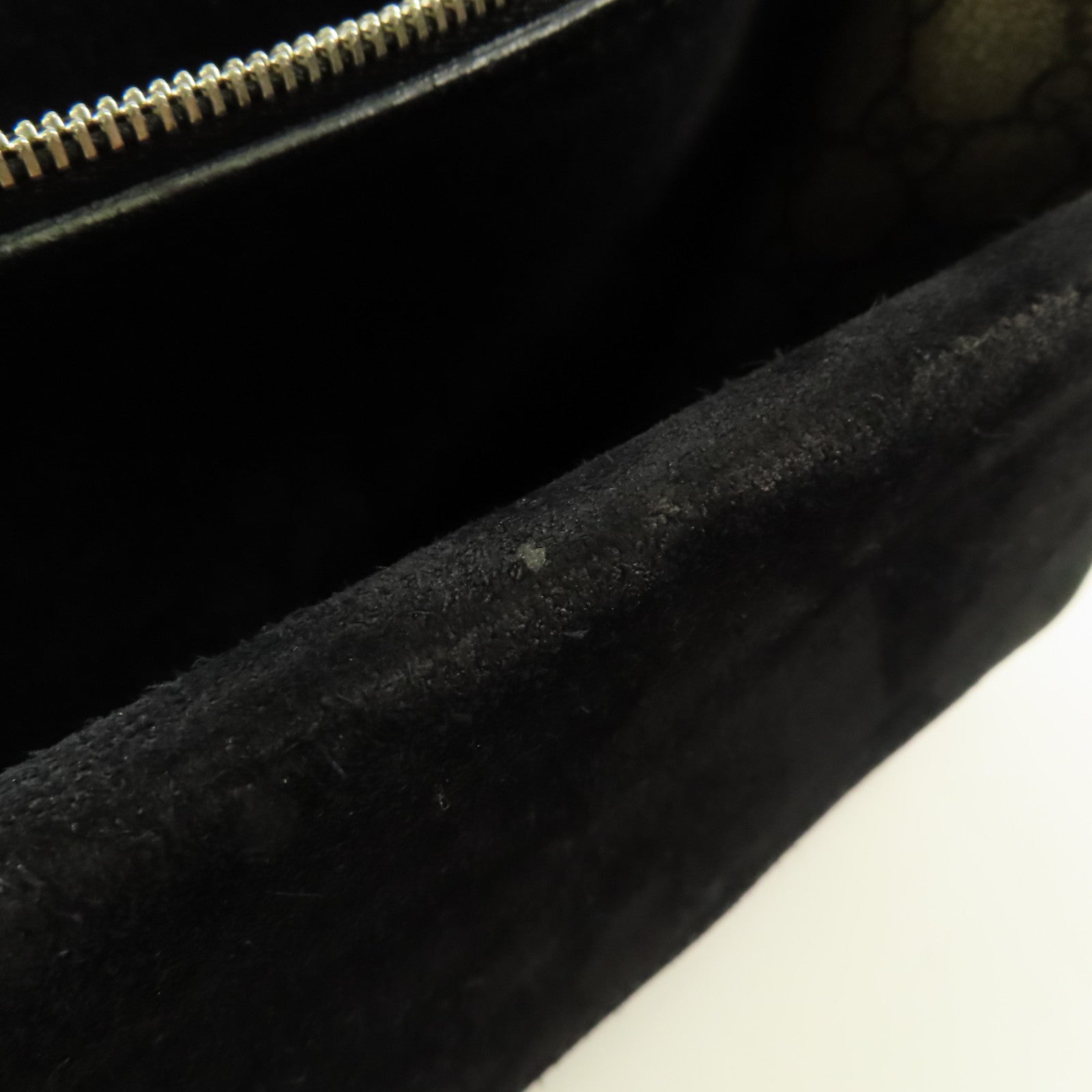 GUCCI 塗層帆布/麂皮皮革Dionysus銀扣鏈帶肩背袋