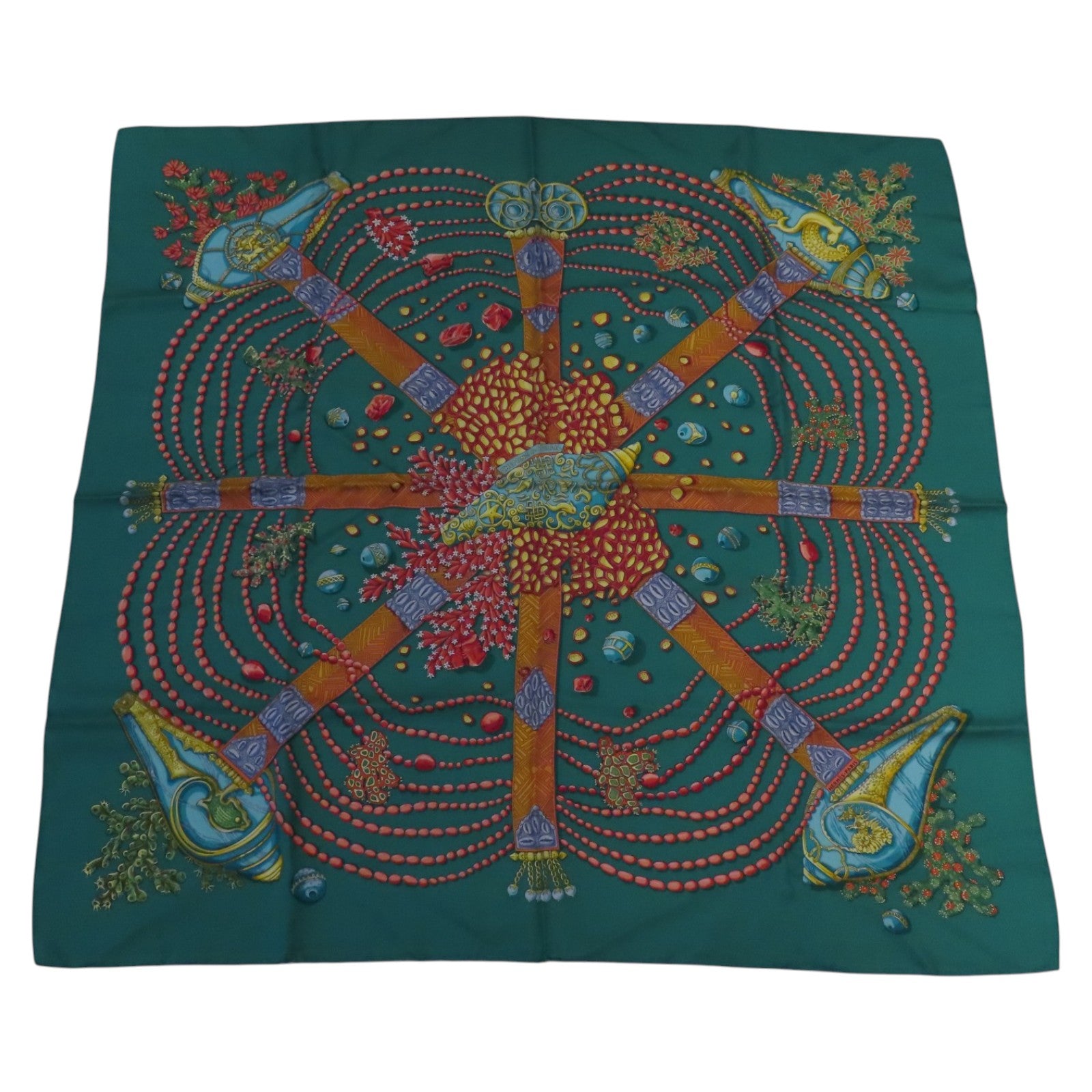 HERMES 絲質Scarf 90x90絲巾