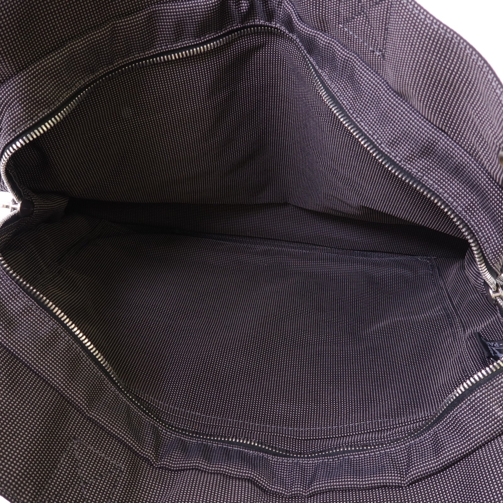 HERMES 帆布Fourre Tout Tote MM銀扣手挽袋