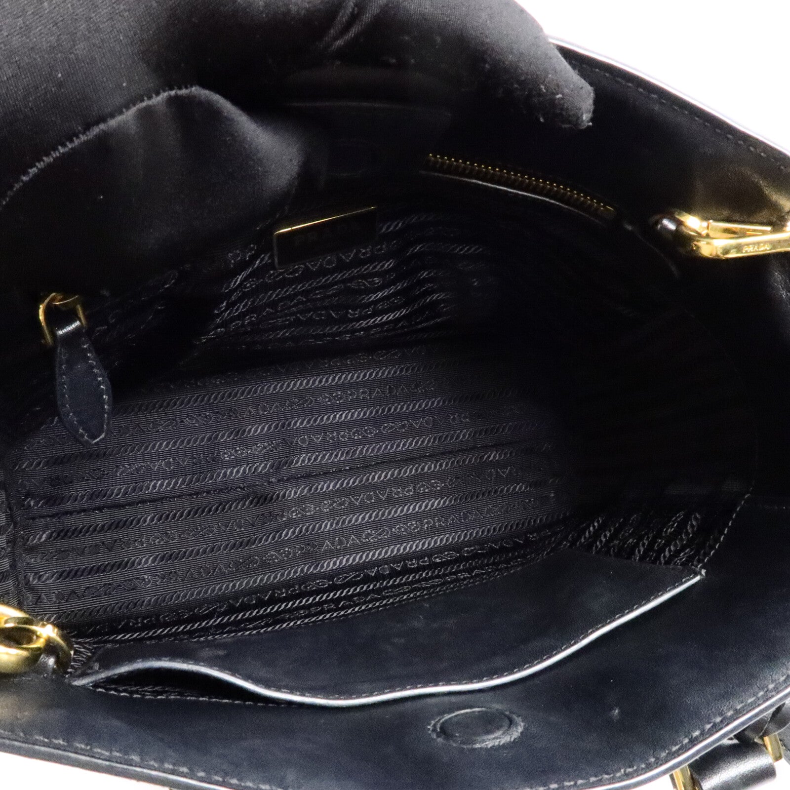 PRADA Saffiano皮革Borsa A Mano手挽肩背兩用袋