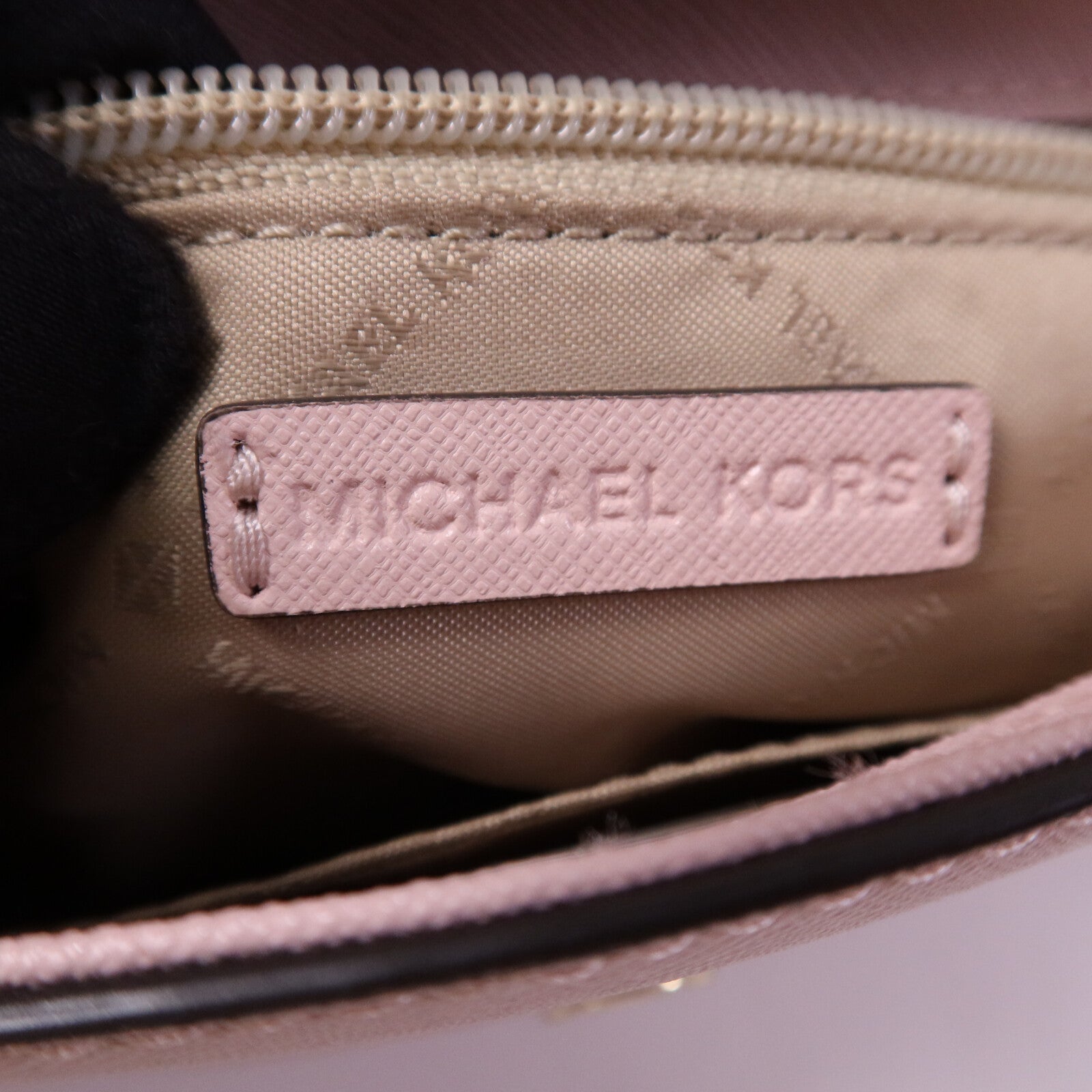 Michael Kors 牛皮皮革Shoulder Bag金扣肩背袋