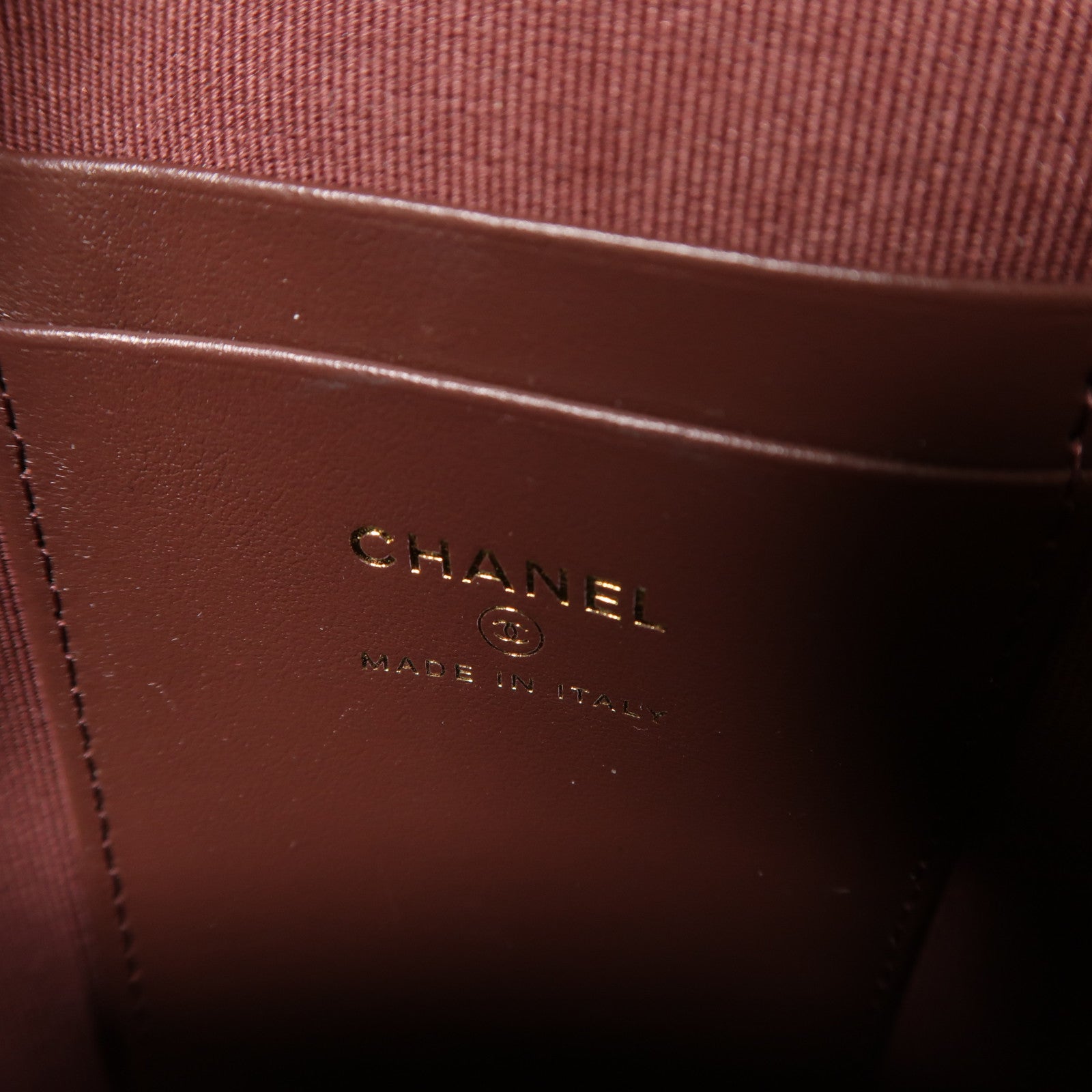 CHANEL 牛皮皮革24C Backpack金扣背包黑色