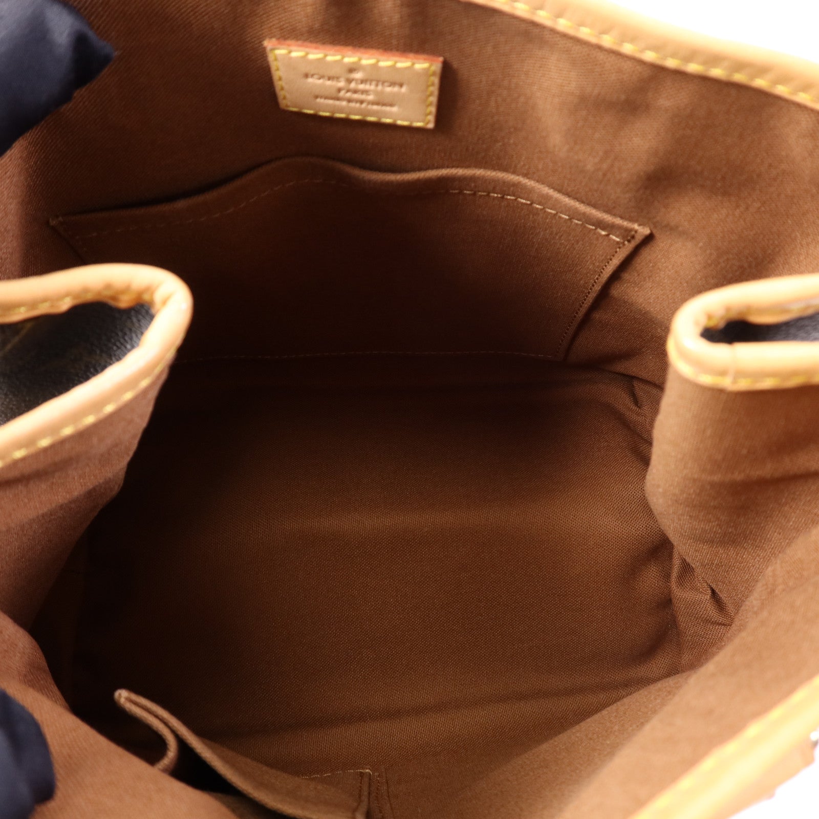 LOUIS VUITTON Monogram Batignolles金扣手挽袋