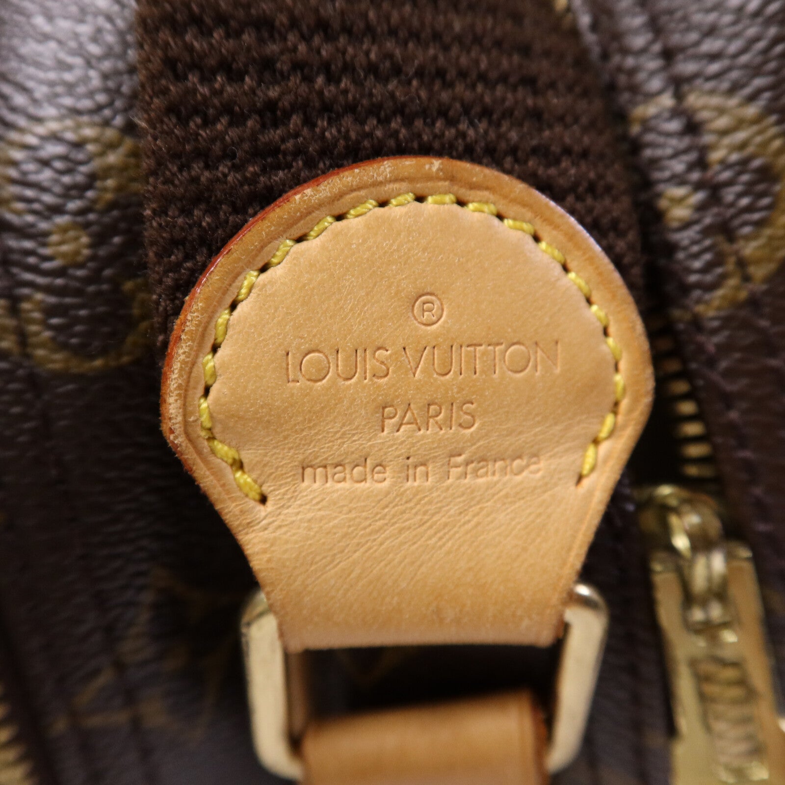 LOUIS VUITTON Monogram Reporter GM金扣肩背袋
