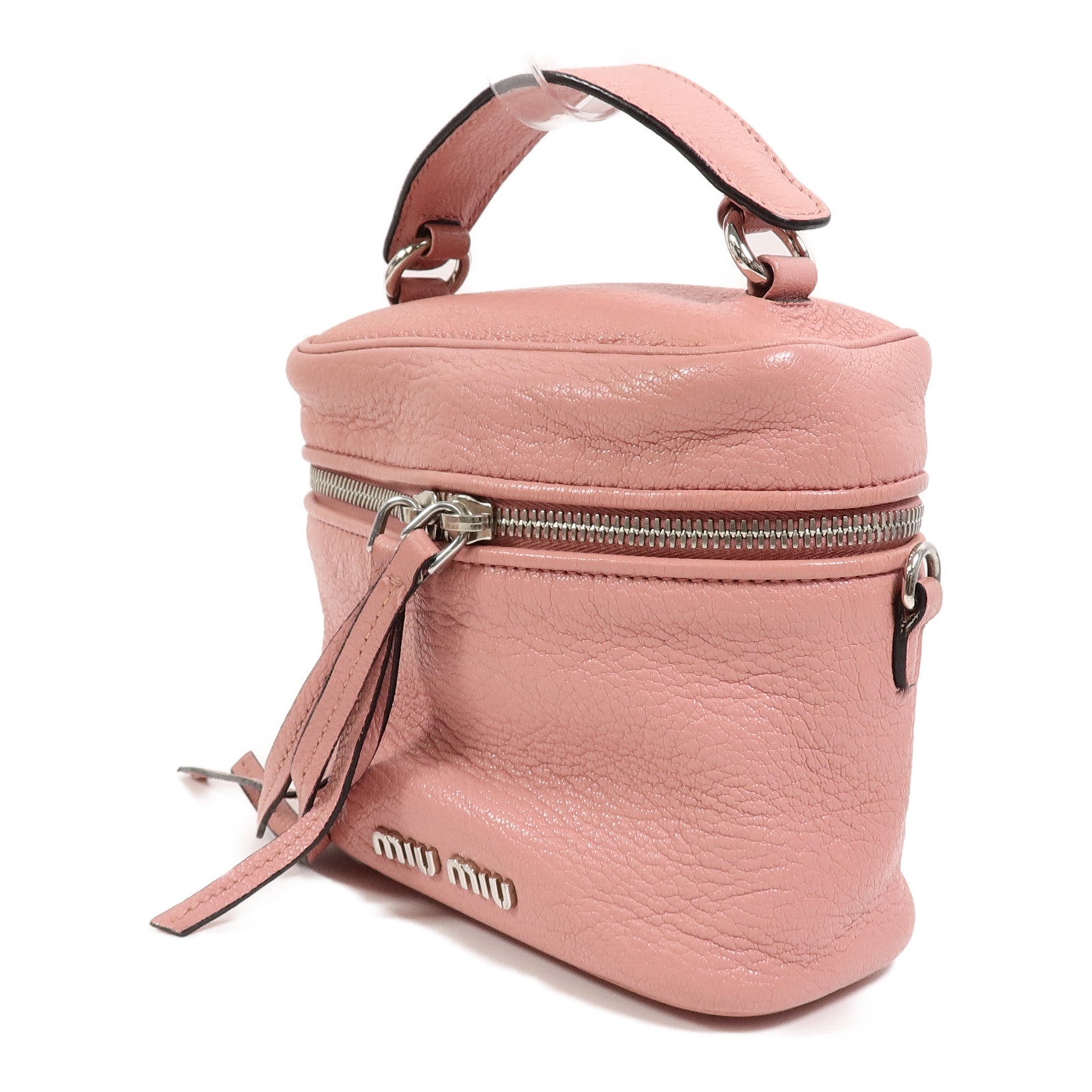 Miu Miu 牛皮皮革Vanity Bag手挽肩背兩用袋
