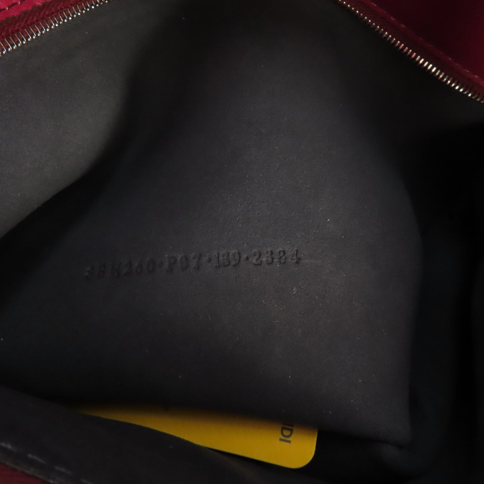 FENDI 牛皮皮革Tote Bag手挽袋紅色