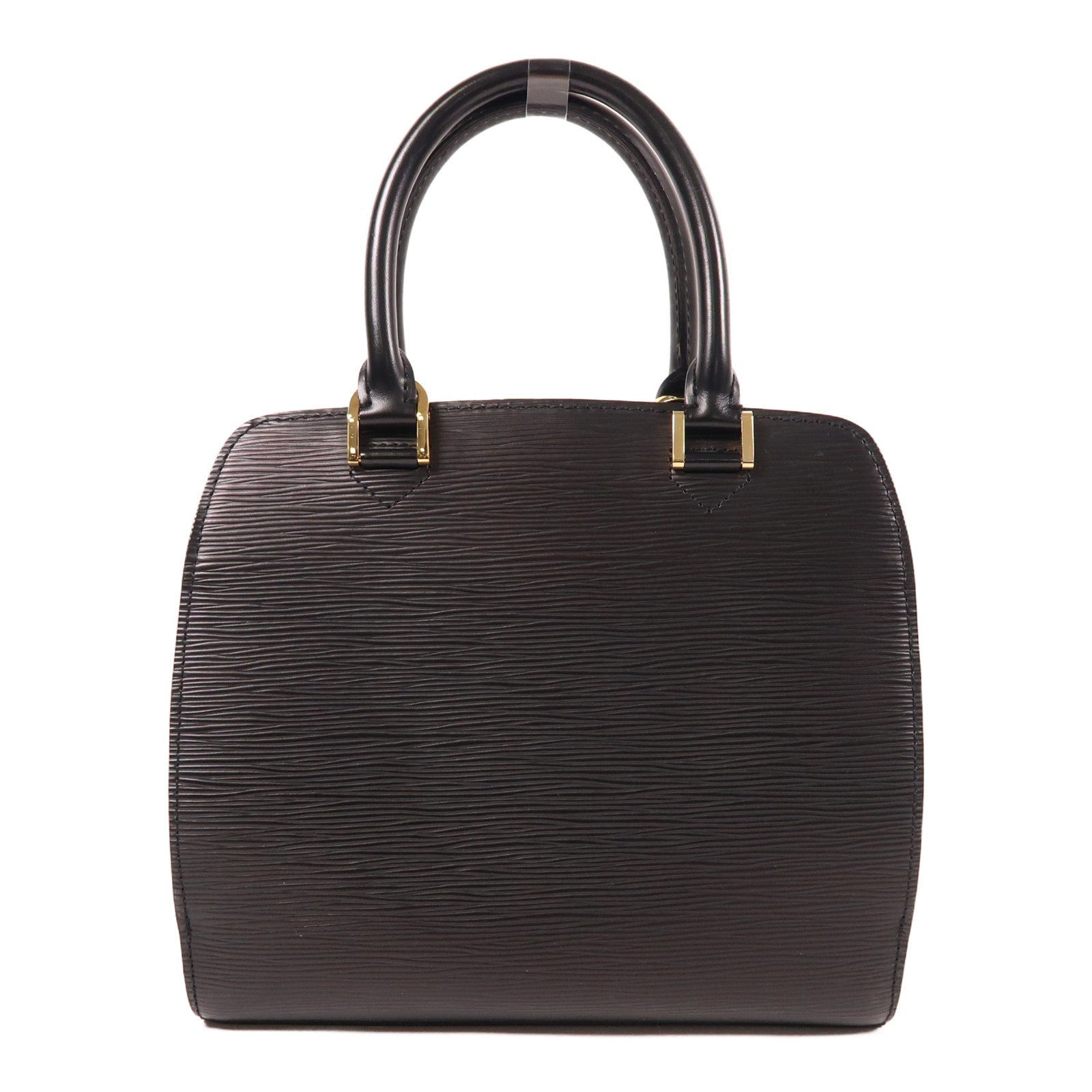 LOUIS VUITTON【激減優惠】 Epi Pont Neuf金扣手挽袋黑色