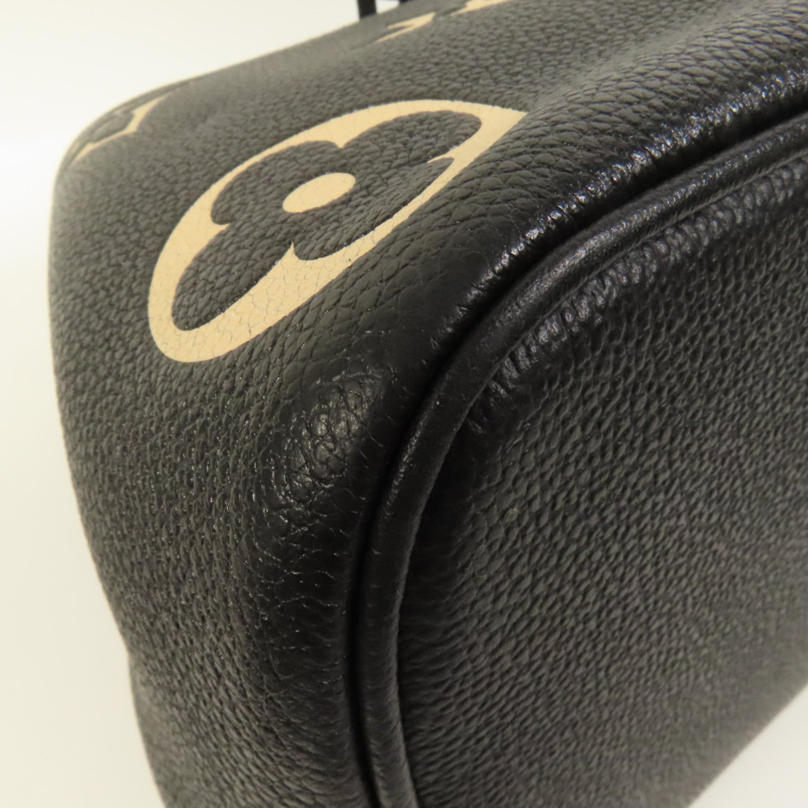 LOUIS VUITTON Monogram Empreinte Bicolor Neo Noe MM金扣手挽肩背兩用袋