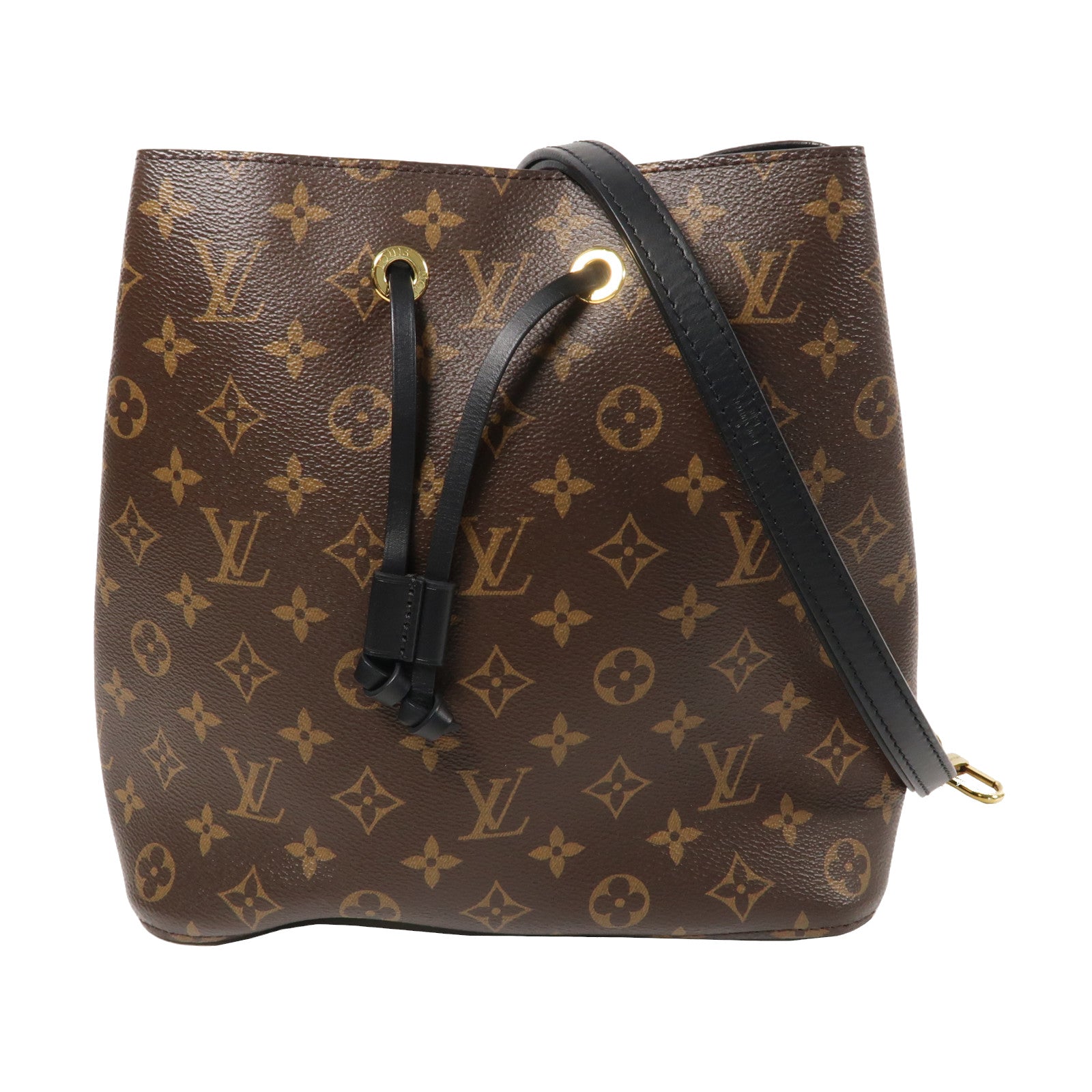 LOUIS VUITTON Monogram Neo Noe金扣肩背袋啡色