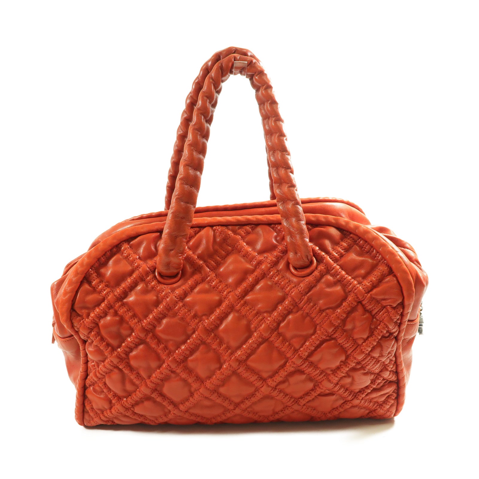 CHANEL 【激減優惠】羊皮皮革Shoulder Bag銀扣手挽袋