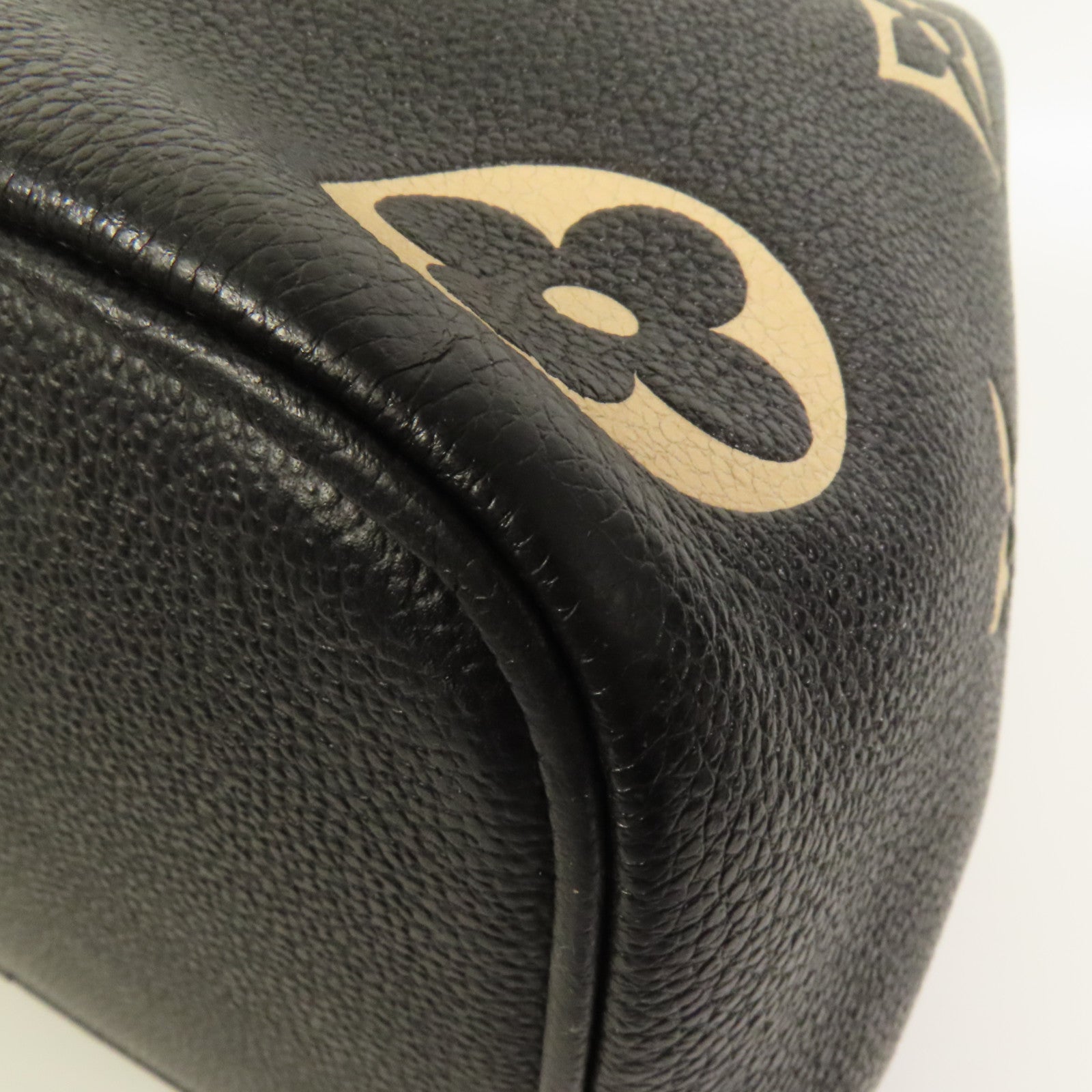 LOUIS VUITTON Monogram Empreinte Bicolor Neo Noe MM金扣手挽肩背兩用袋