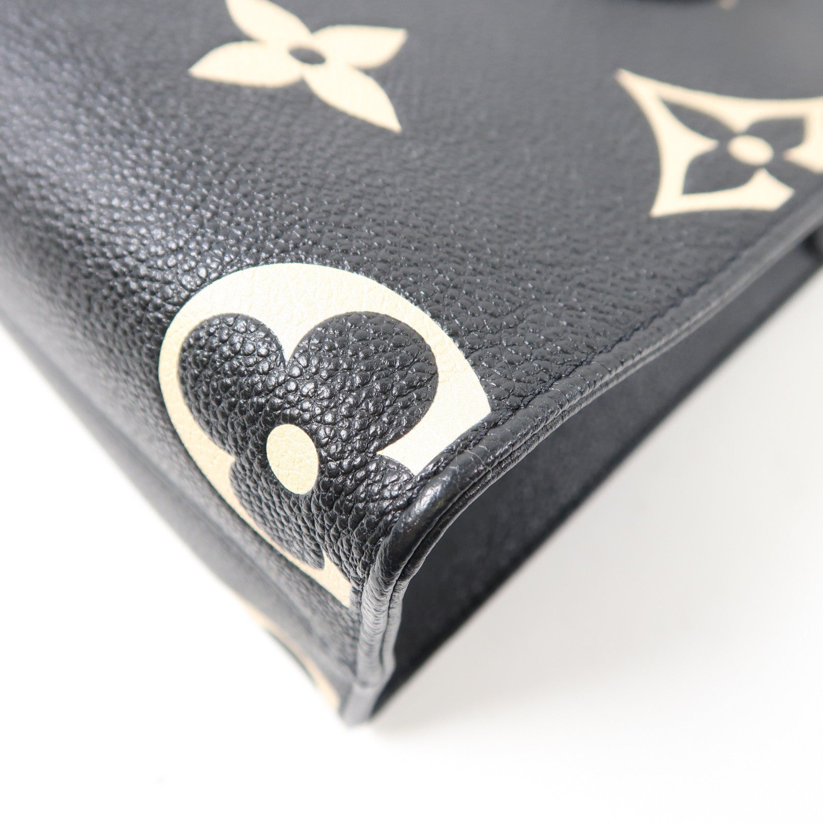 LOUIS VUITTON LV On The Go PM 2 Way Bag M45659 Monogram Empreinte Black/Beige