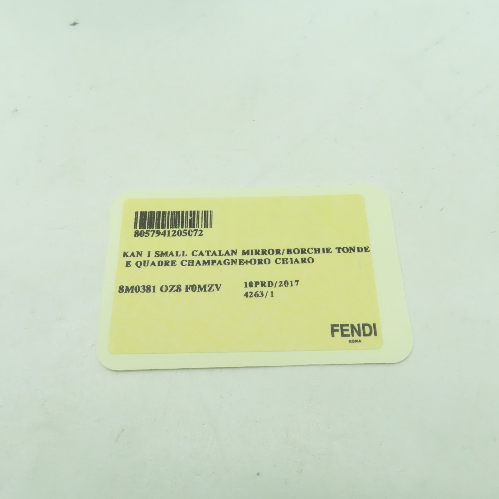 FENDI 【激減優惠】牛皮皮革Chain Shoulder金扣鏈帶肩背袋金色