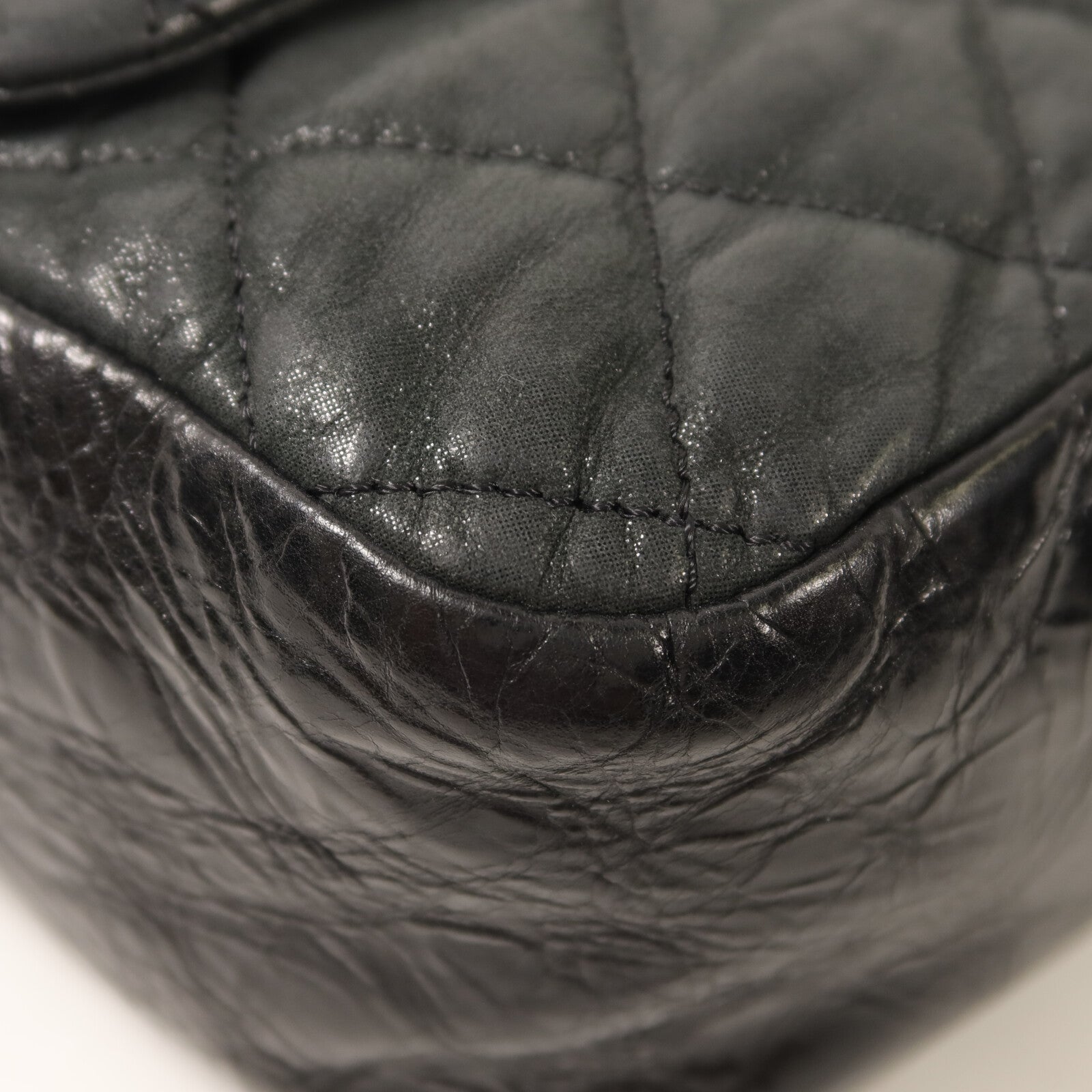 CHANEL 牛皮皮革In The Mix Flap Bag鏈帶手挽肩背兩用袋