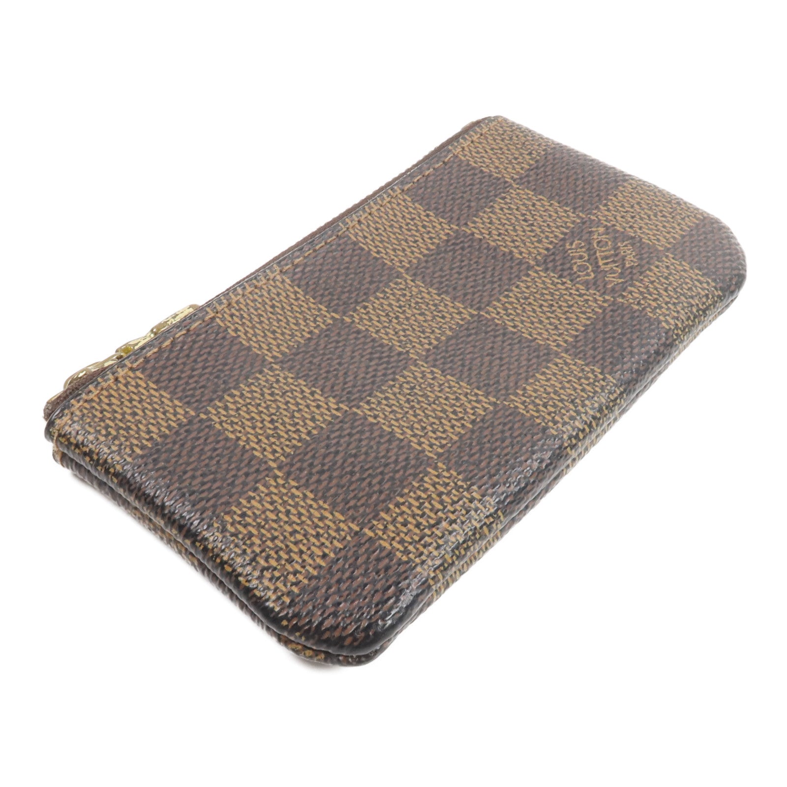 LOUIS VUITTON Damier Pochette Cles零錢包