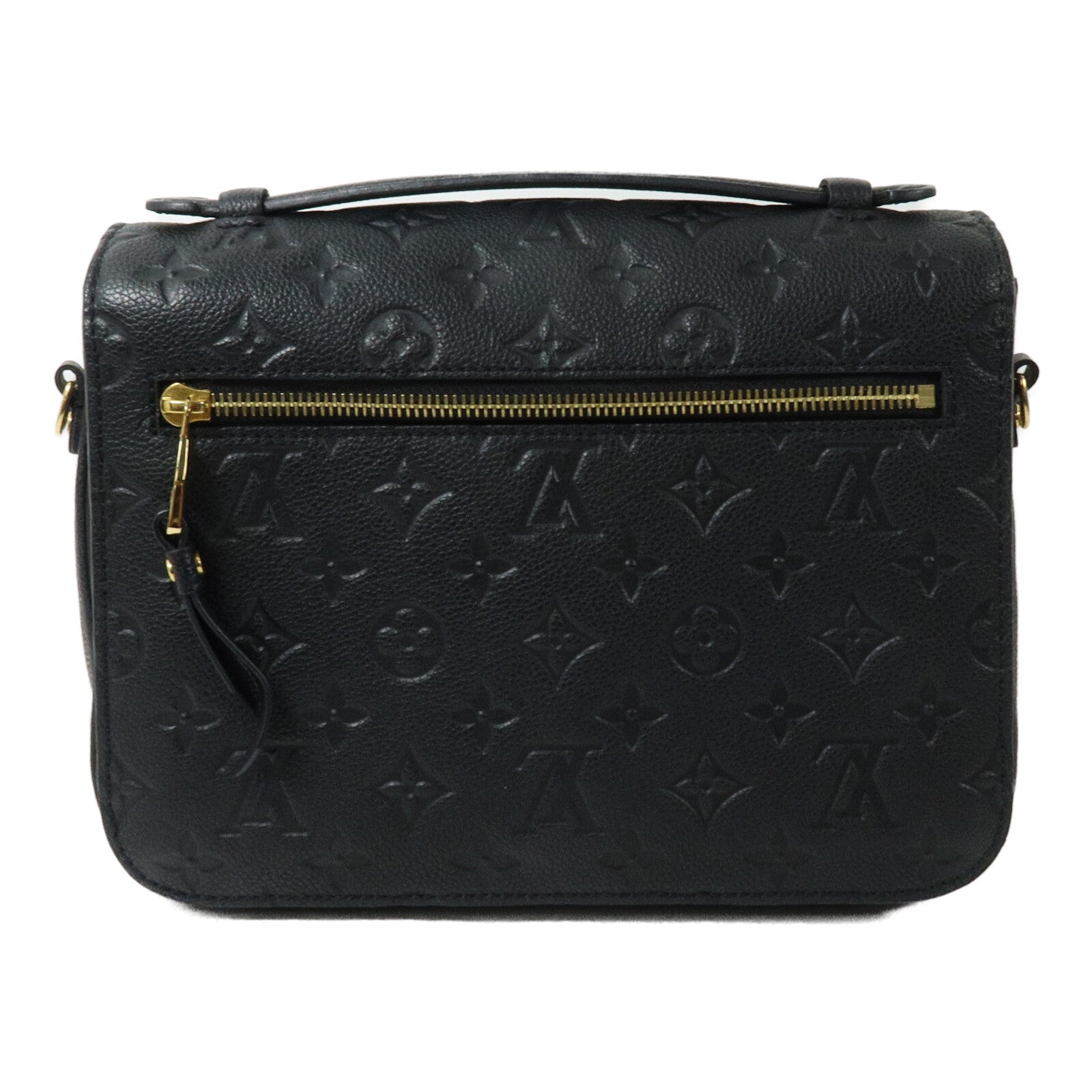 LOUIS VUITTON Monogram Empreinte Pochette Metis金扣手挽肩背兩用袋