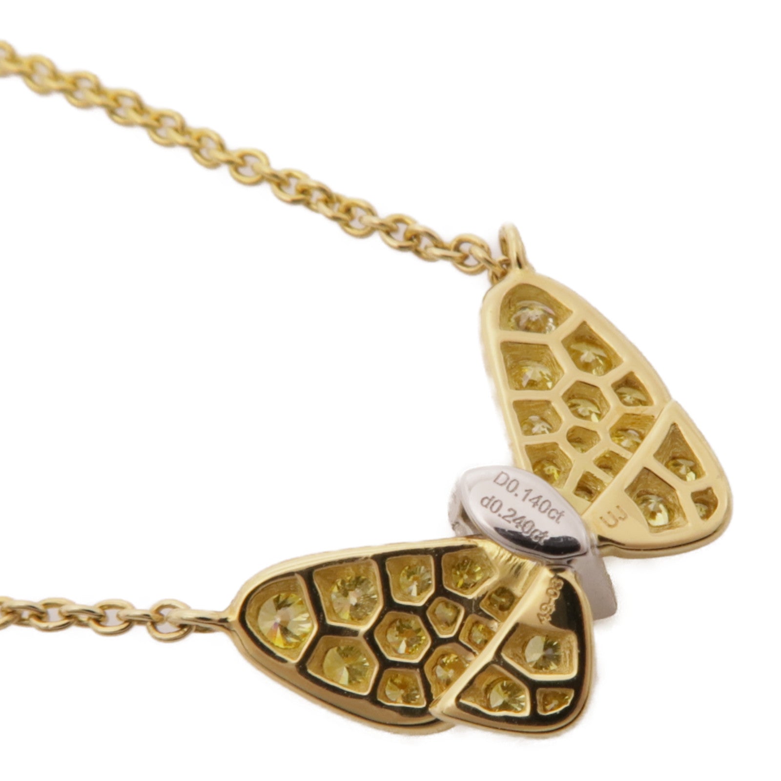 JEWELRY 18K黄金Diamond Necklace鑽石項鍊