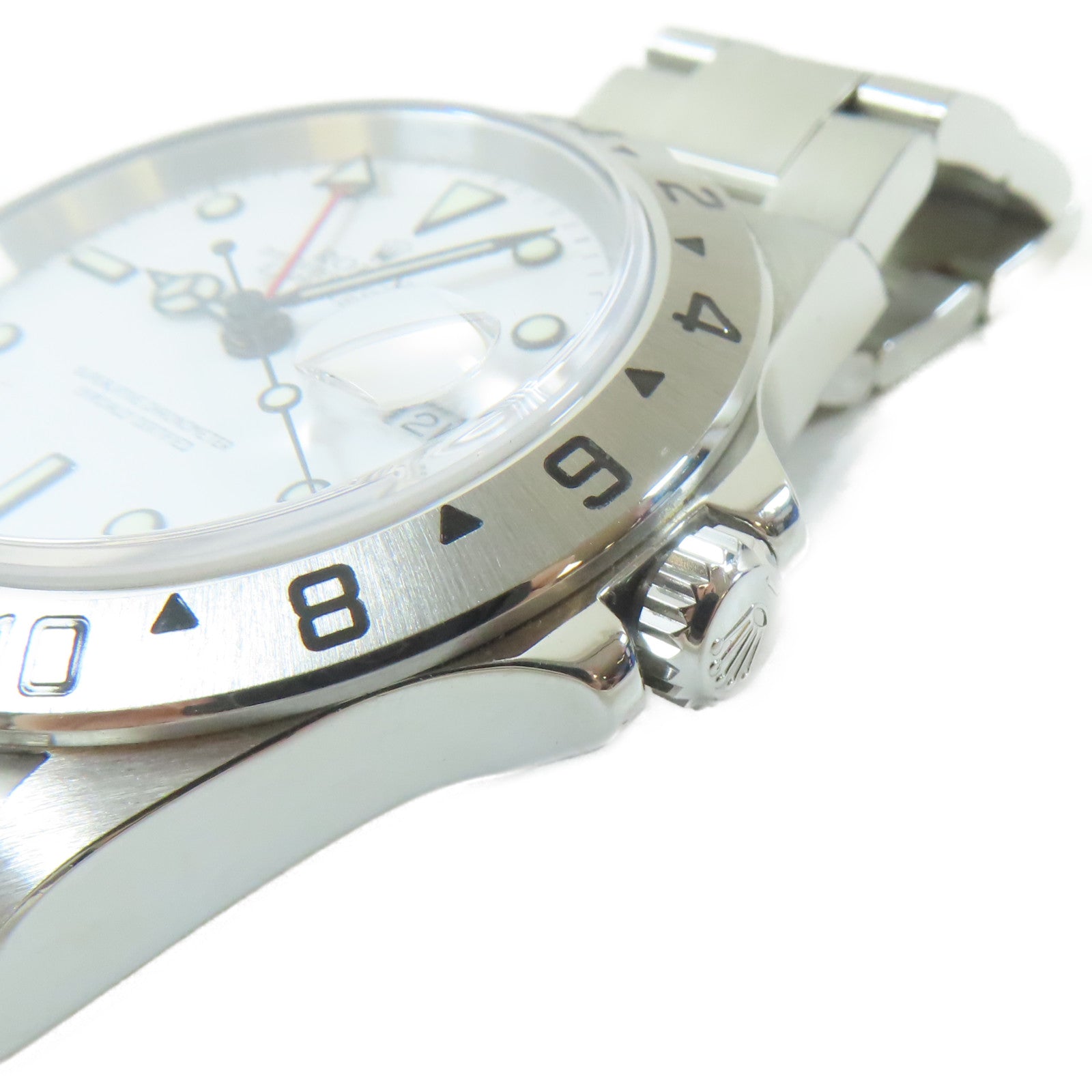 ROLEX Explorer II不鏽鋼手錶自動機芯白色