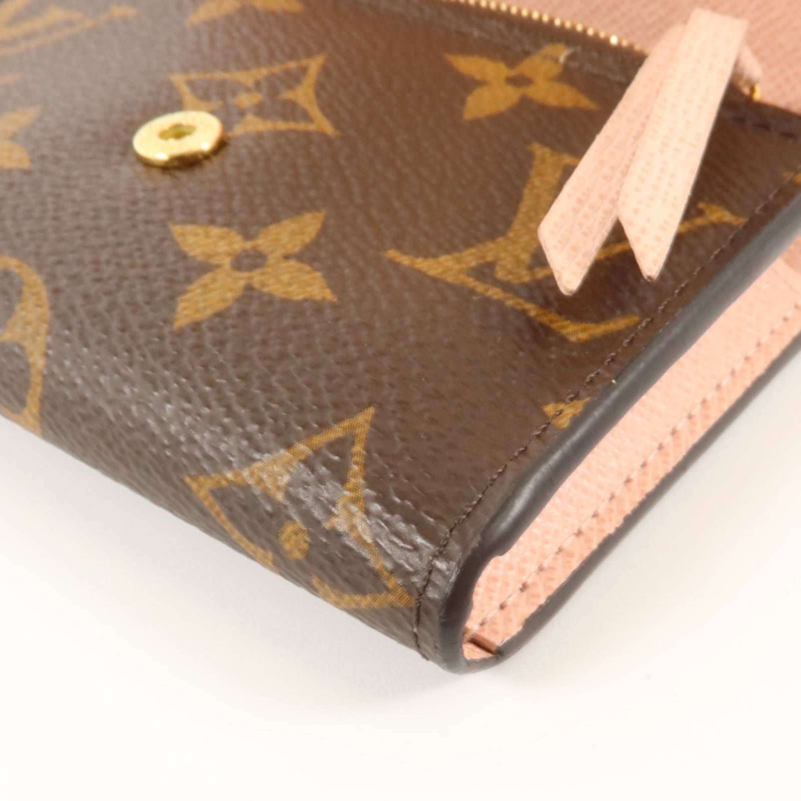 LOUIS VUITTON Monogram Rosalie Coin Purse金扣零錢包