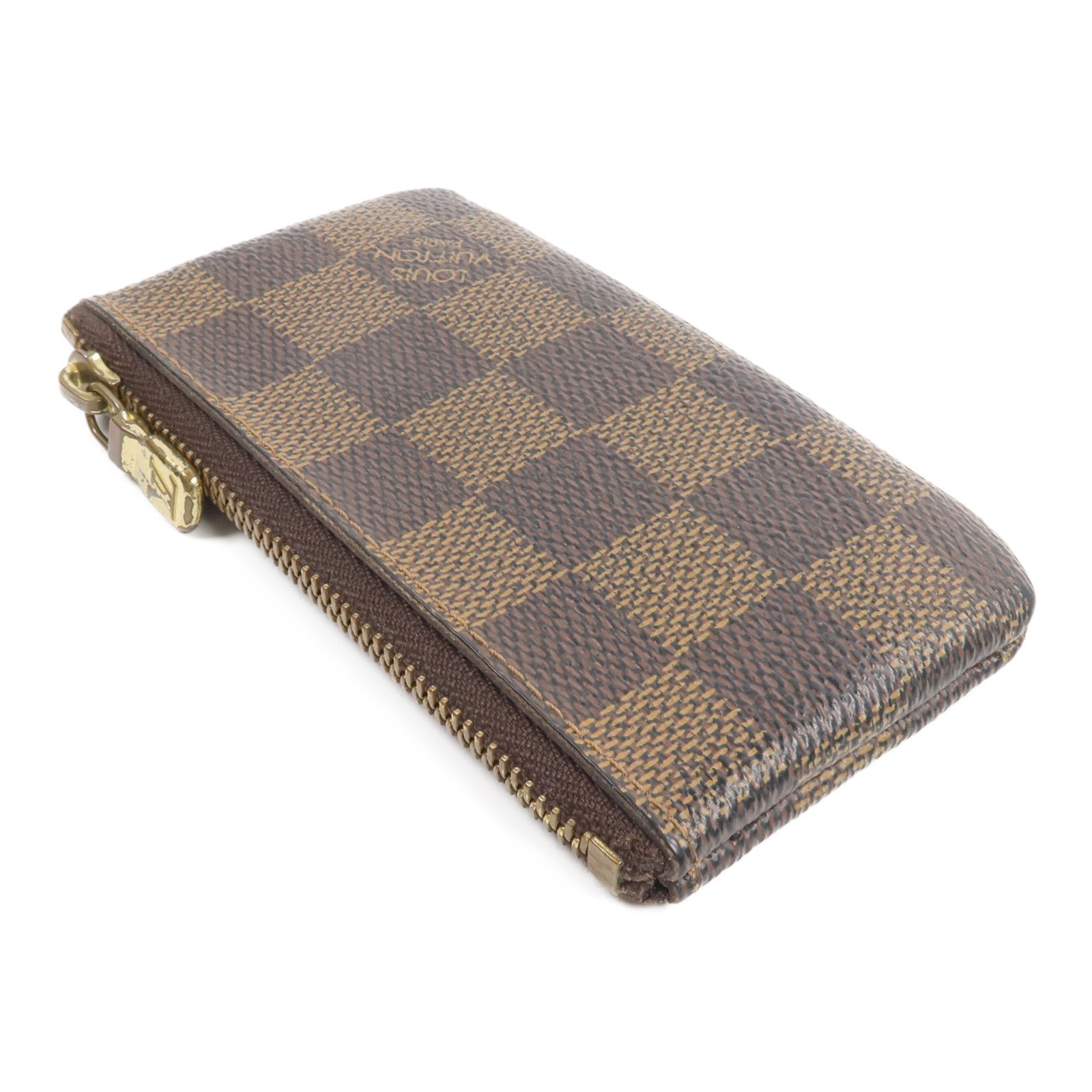LOUIS VUITTON Damier Pochette Cles零錢包