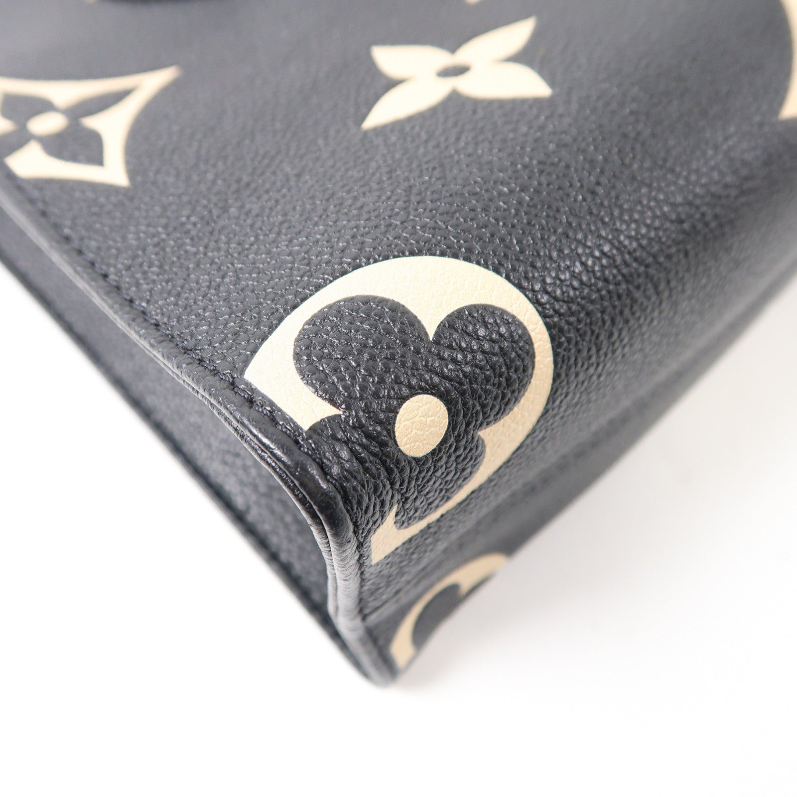 LOUIS VUITTON LV On The Go PM 2 Way Bag M45659 Monogram Empreinte Black/Beige