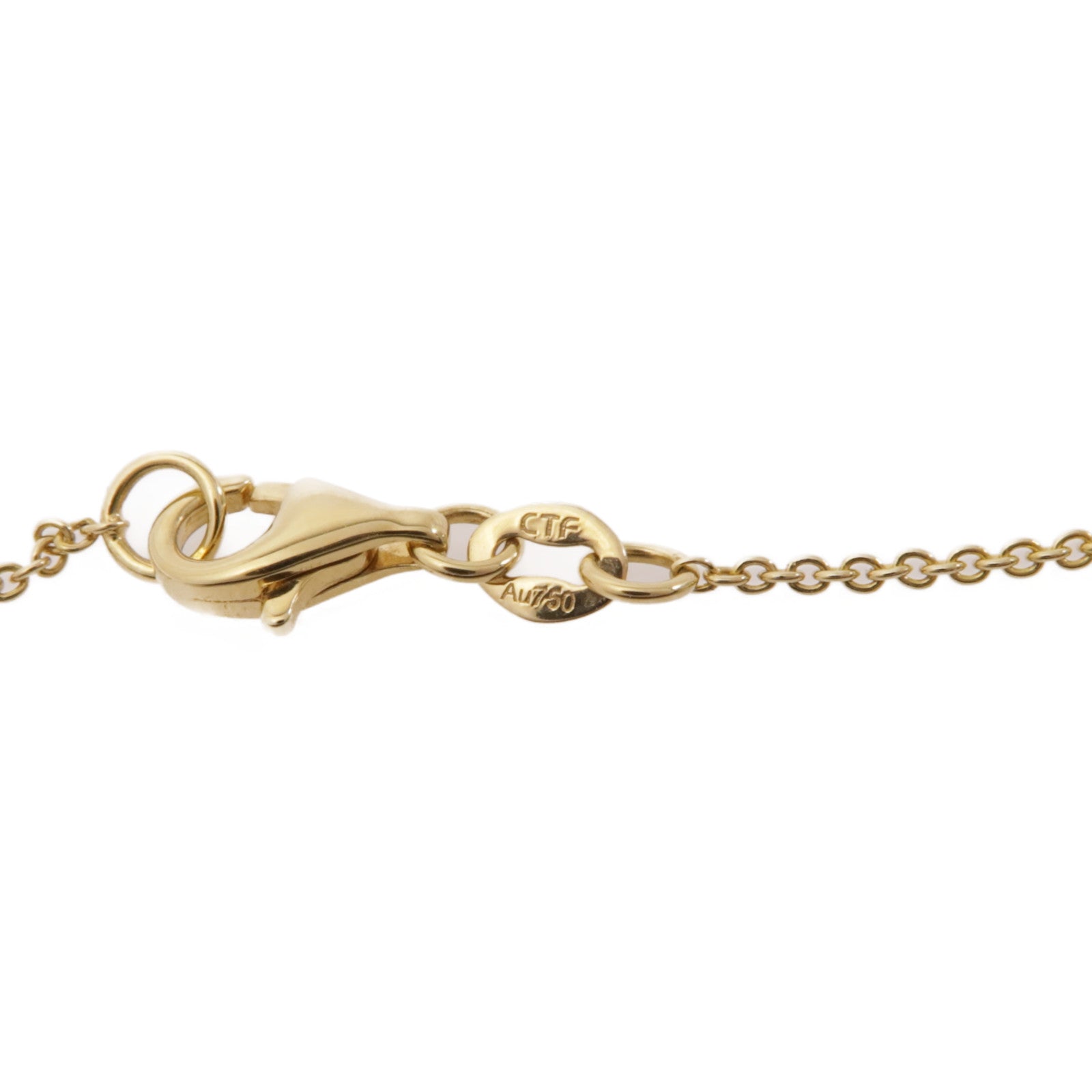 JEWELRY 18K黄金Diamond Necklace鑽石項鍊