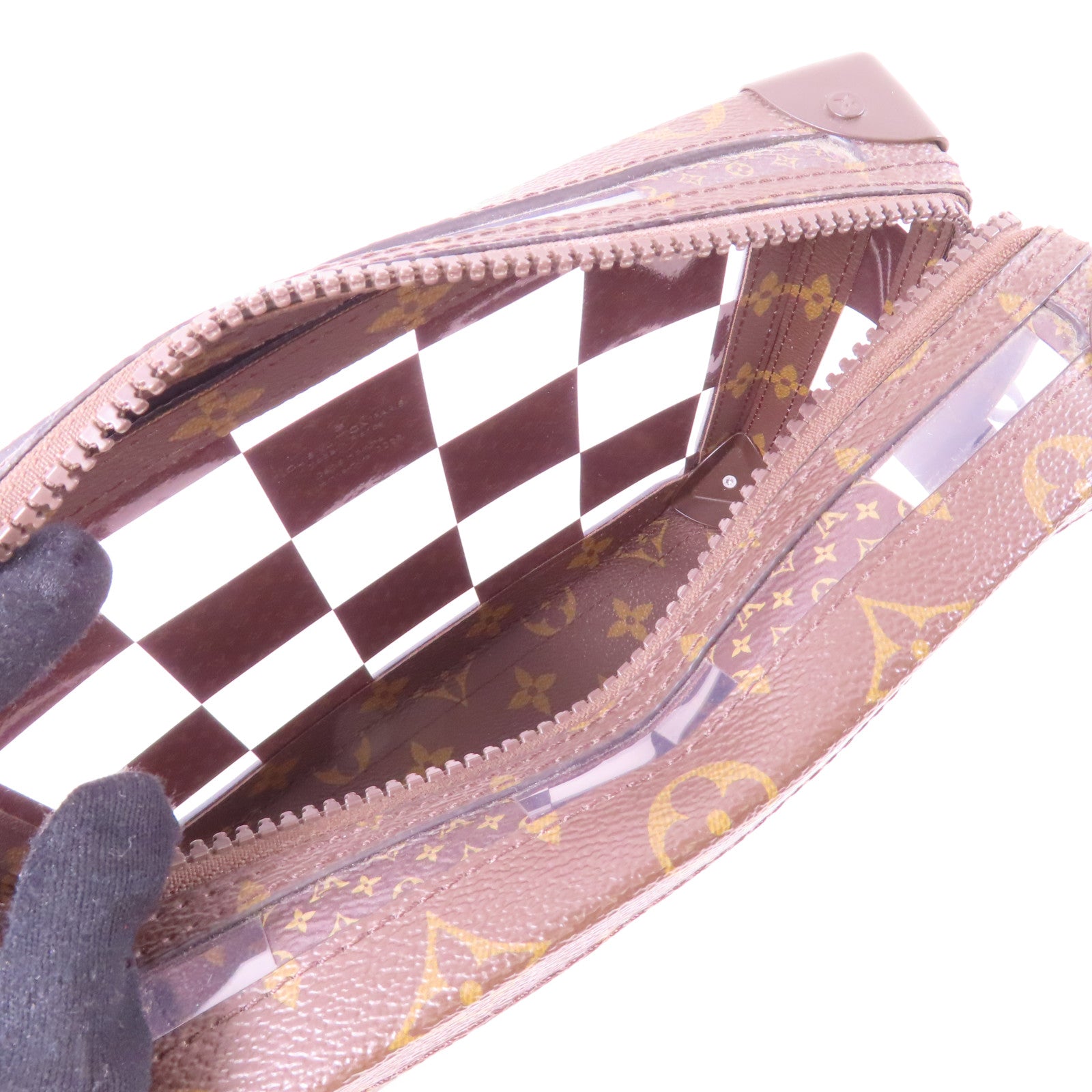 LOUIS VUITTON 【激減優惠】Monogram Cress Soft Trunk金扣肩背袋啡色