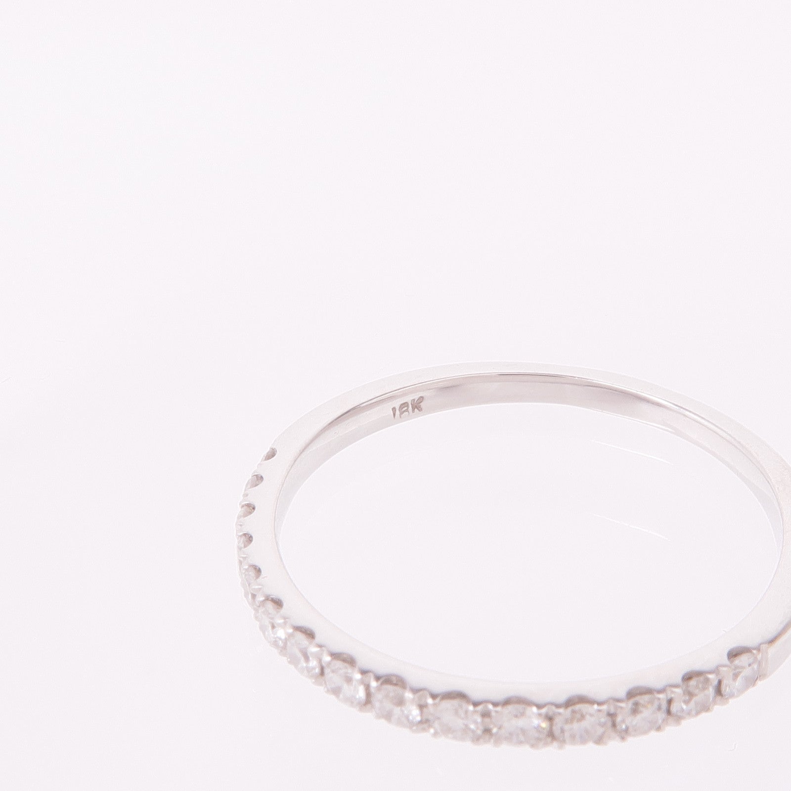 JEWELRY 18K白金Diamond Ring鑽石戒指US#7