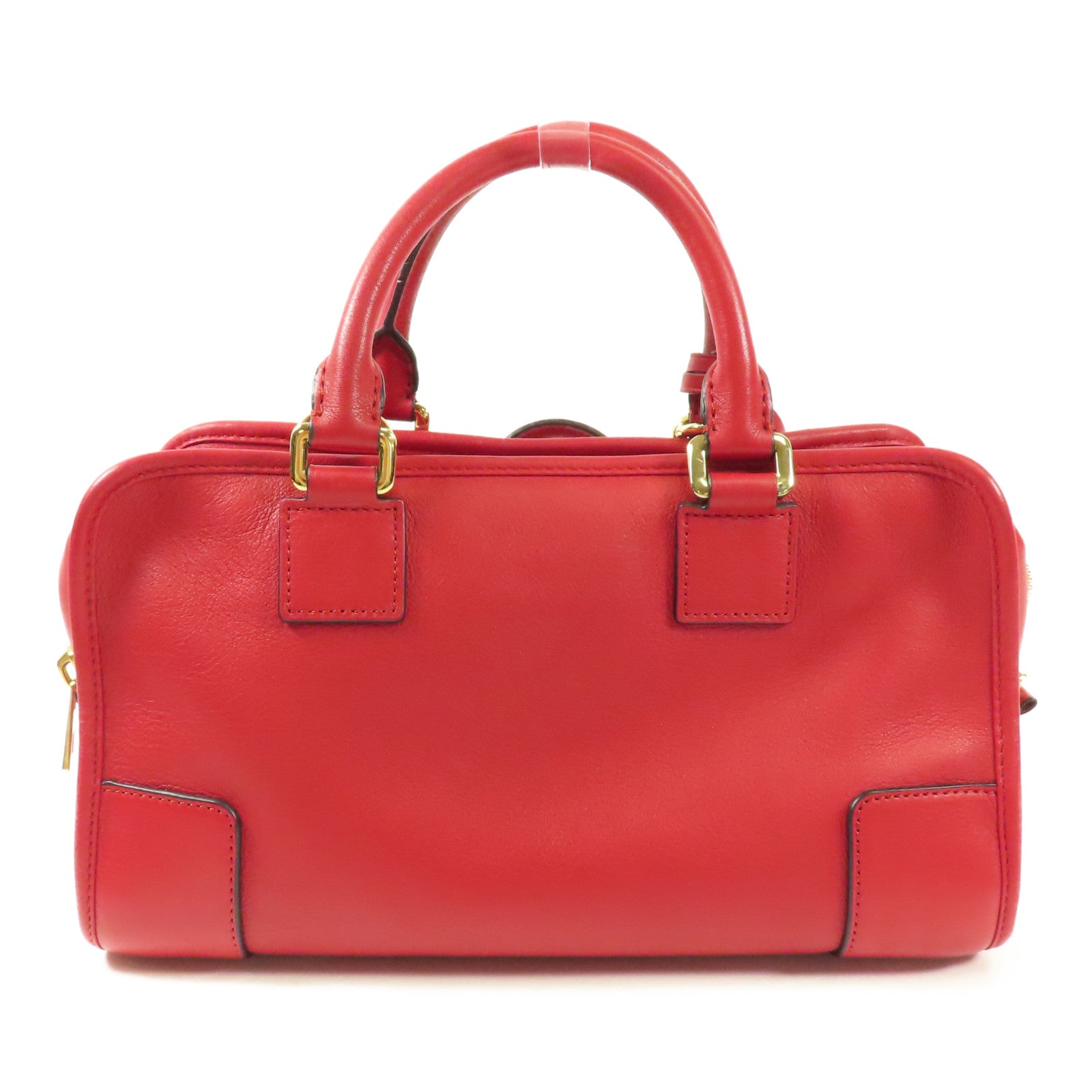 LOEWE 牛皮皮革Shoulder Bag金扣手挽肩背兩用袋