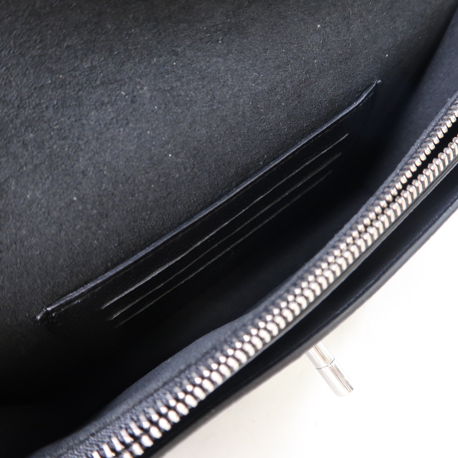LOUIS VUITTON LV SHW Mylockme Chain Shoulder Bag M63471 Calfskin Leather Black