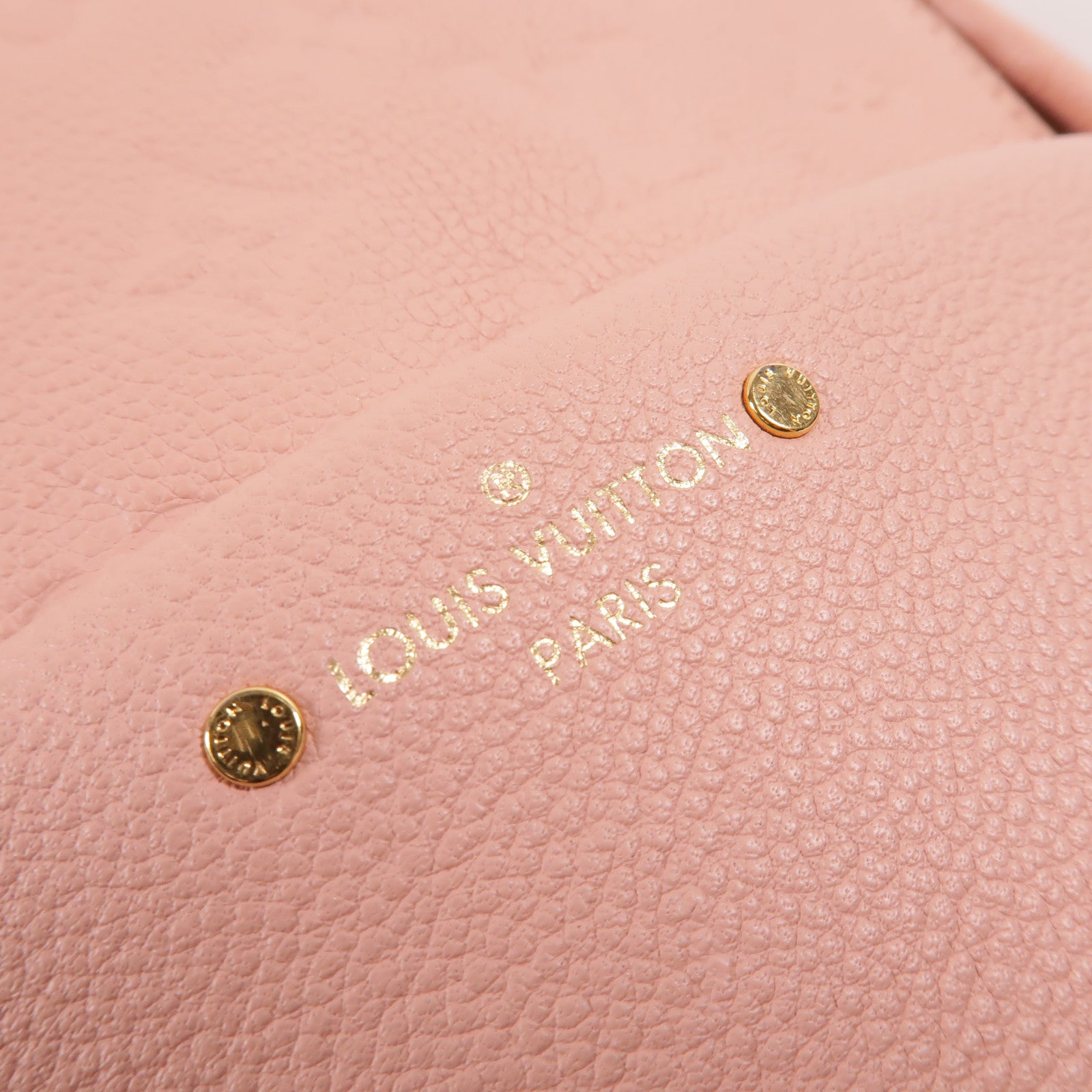 LOUIS VUITTON Monogram Empreinte Sorbonne Backpack金扣背包