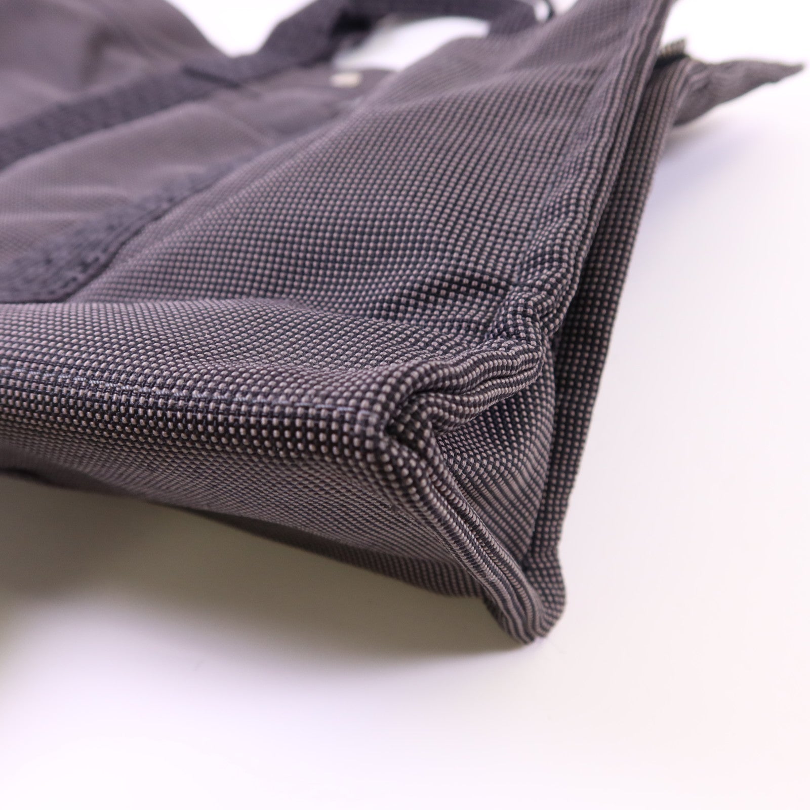 HERMES 帆布Fourre Tout Tote MM銀扣手挽袋