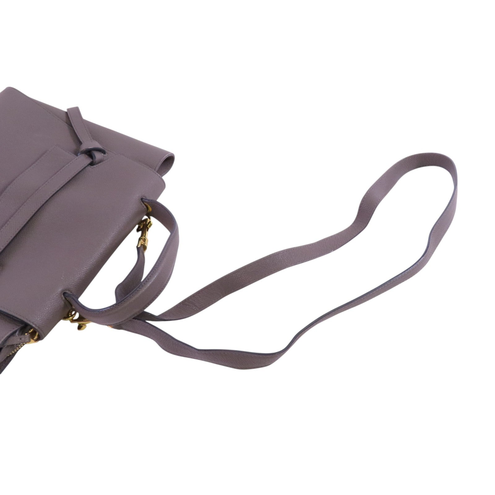 CELINE 牛皮皮革Belt Bag金扣手挽肩背兩用袋