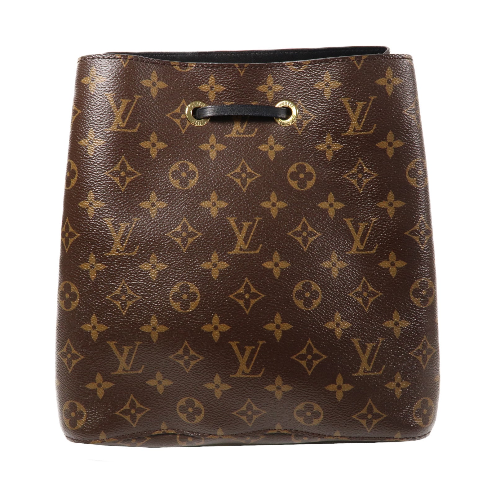 LOUIS VUITTON Monogram Neo Noe金扣肩背袋啡色