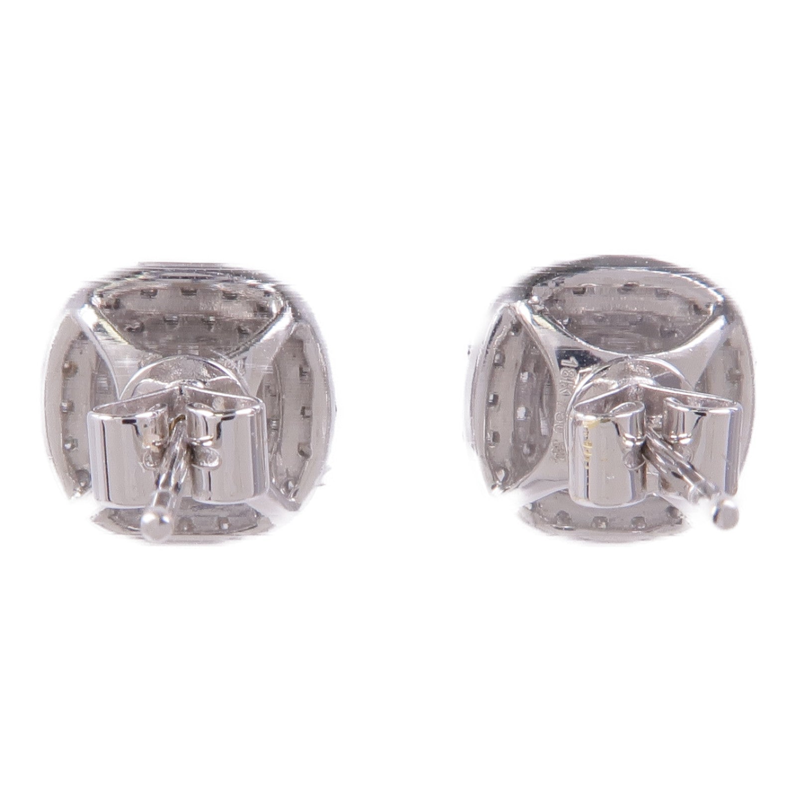 JEWELRY 18K白金Diamond Earrings鑽石耳環