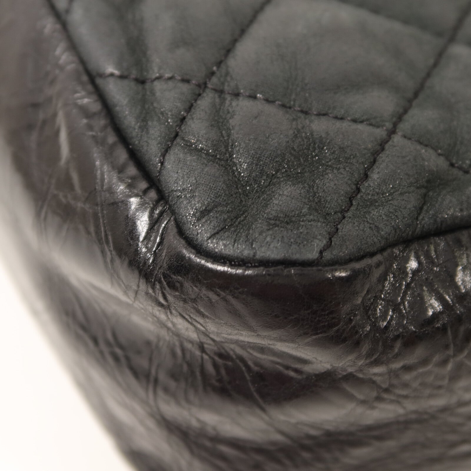 CHANEL 牛皮皮革In The Mix Flap Bag鏈帶手挽肩背兩用袋
