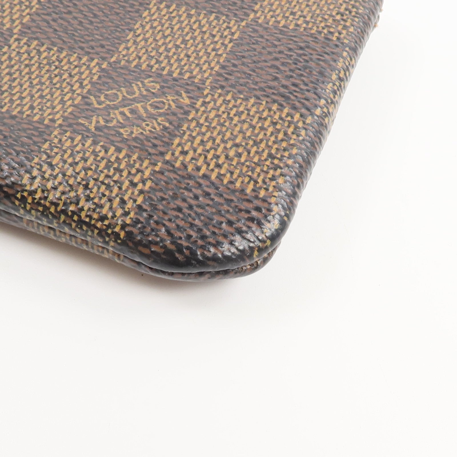 LOUIS VUITTON Damier Pochette Cles零錢包