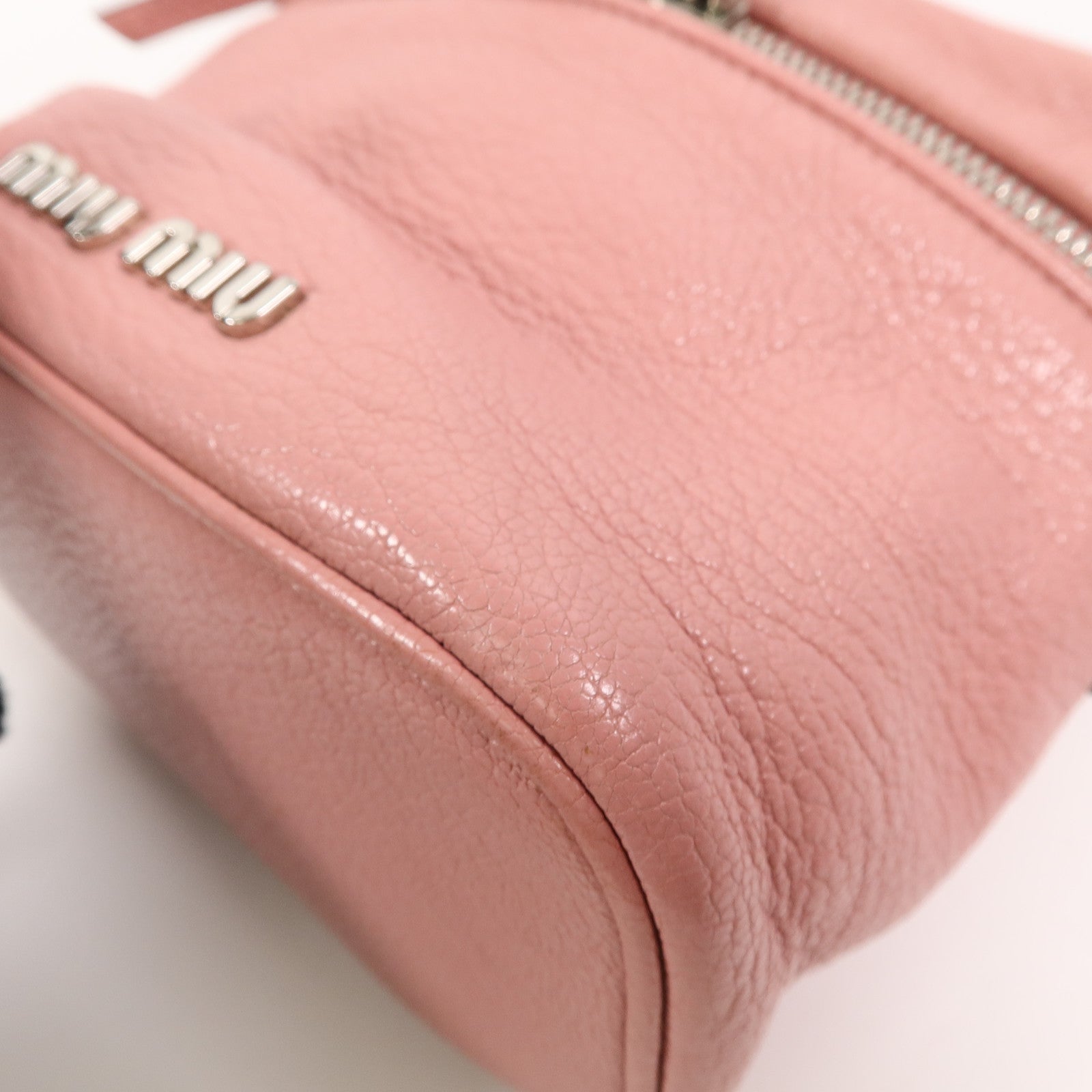 Miu Miu 牛皮皮革Vanity Bag手挽肩背兩用袋