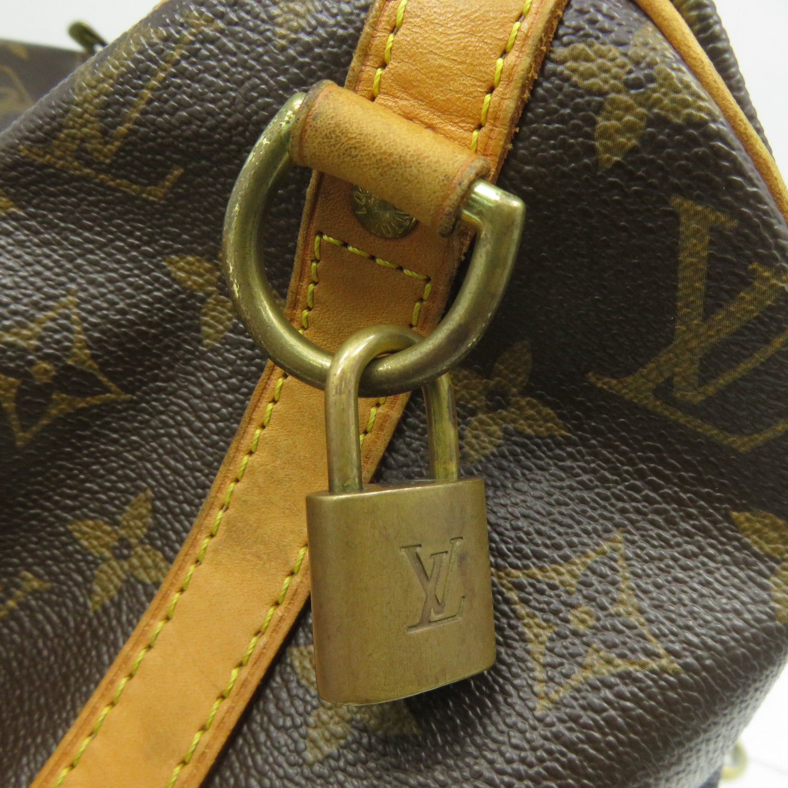 LOUIS VUITTON 【激減優惠】Monogram Speedy Bandouliere 30金扣手挽肩背兩用袋啡色