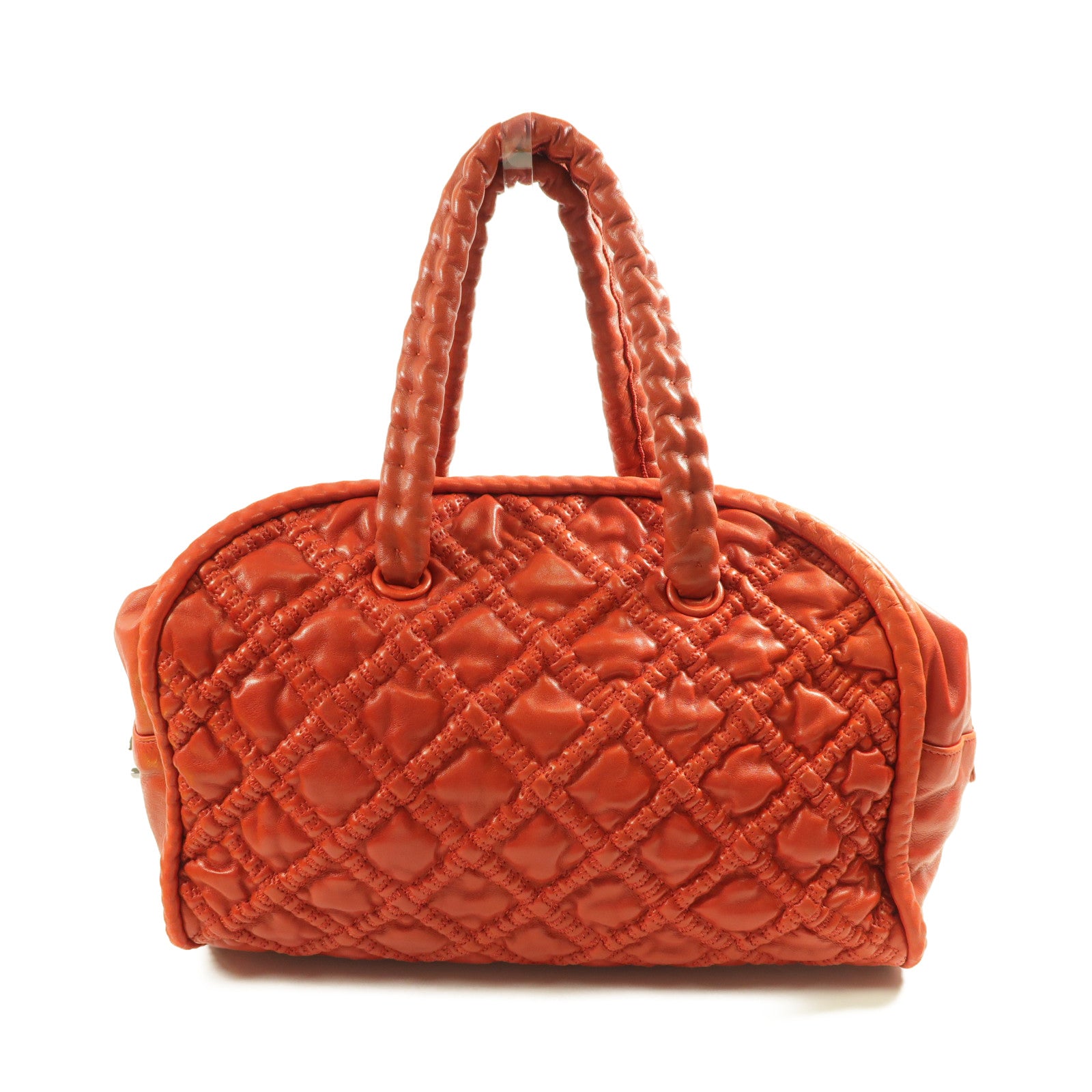 CHANEL 【激減優惠】羊皮皮革Shoulder Bag銀扣手挽袋