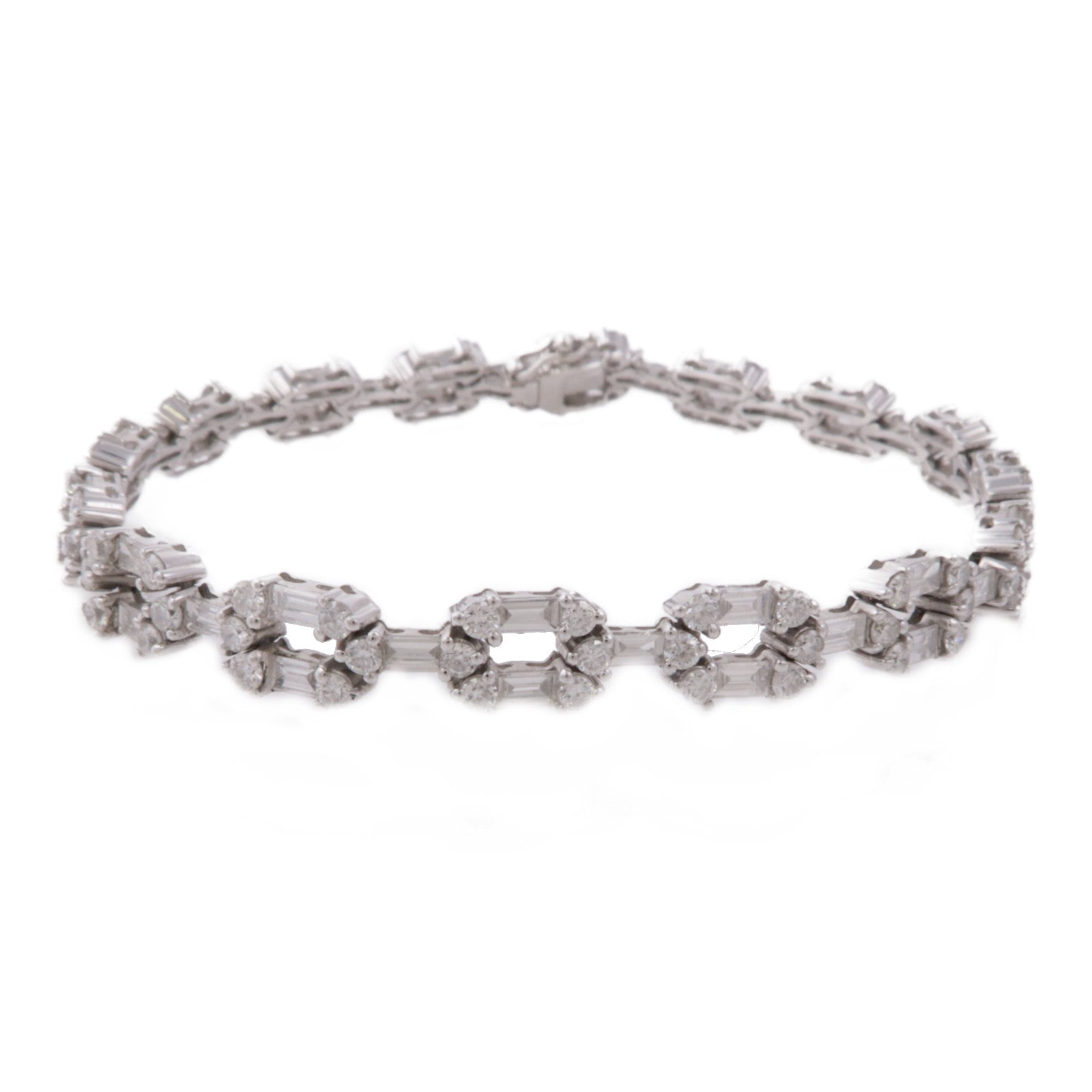 JEWELRY 18K白金Diamond Bracelet鑽石手鏈