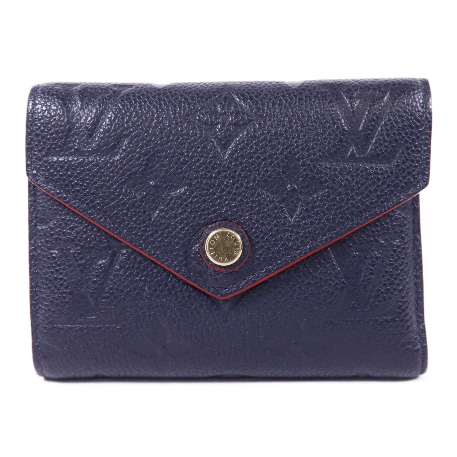 LOUIS VUITTON Monogram Empreinte Victorine金扣錢包