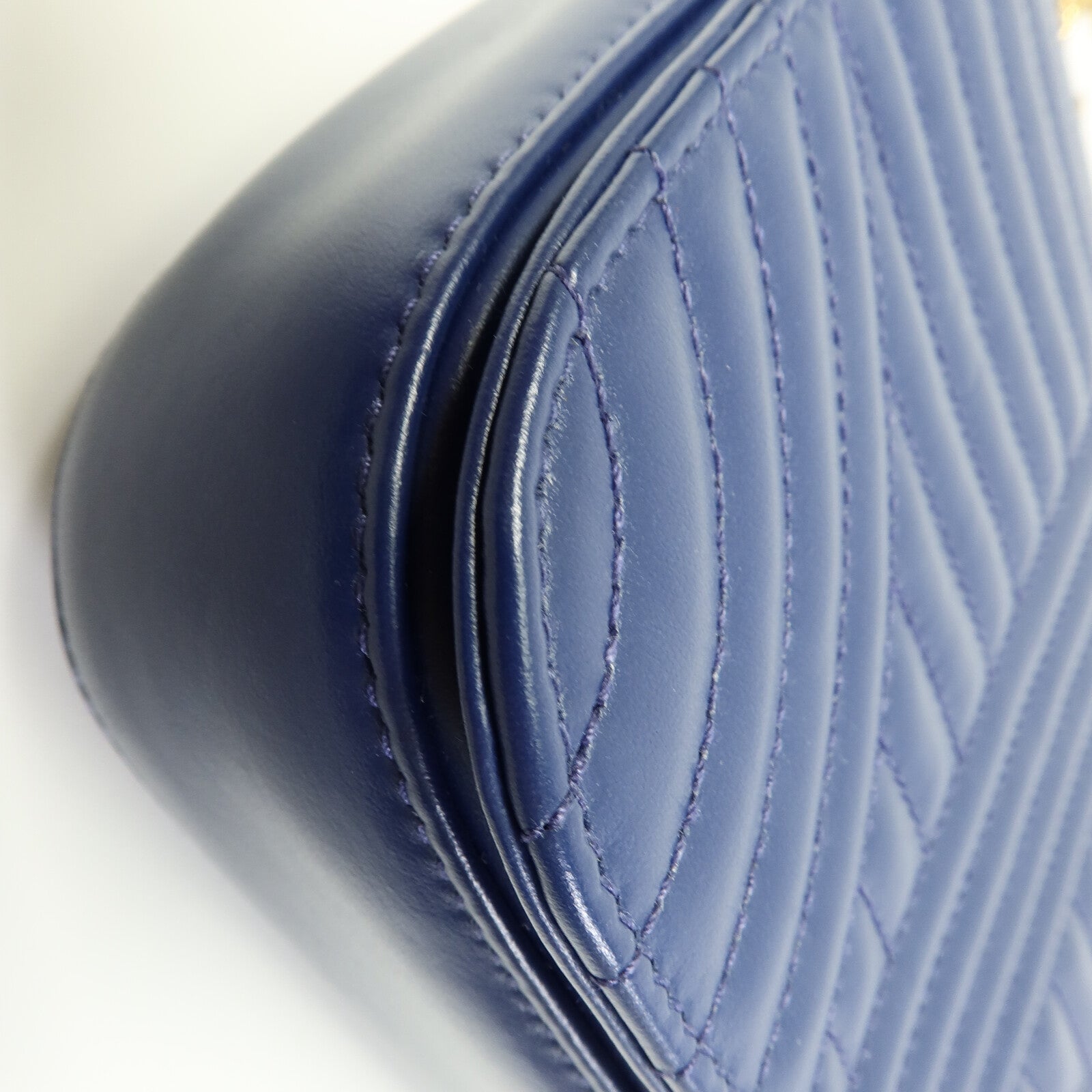 PRADA 牛皮皮革Shoulder Bag鏈帶肩背袋