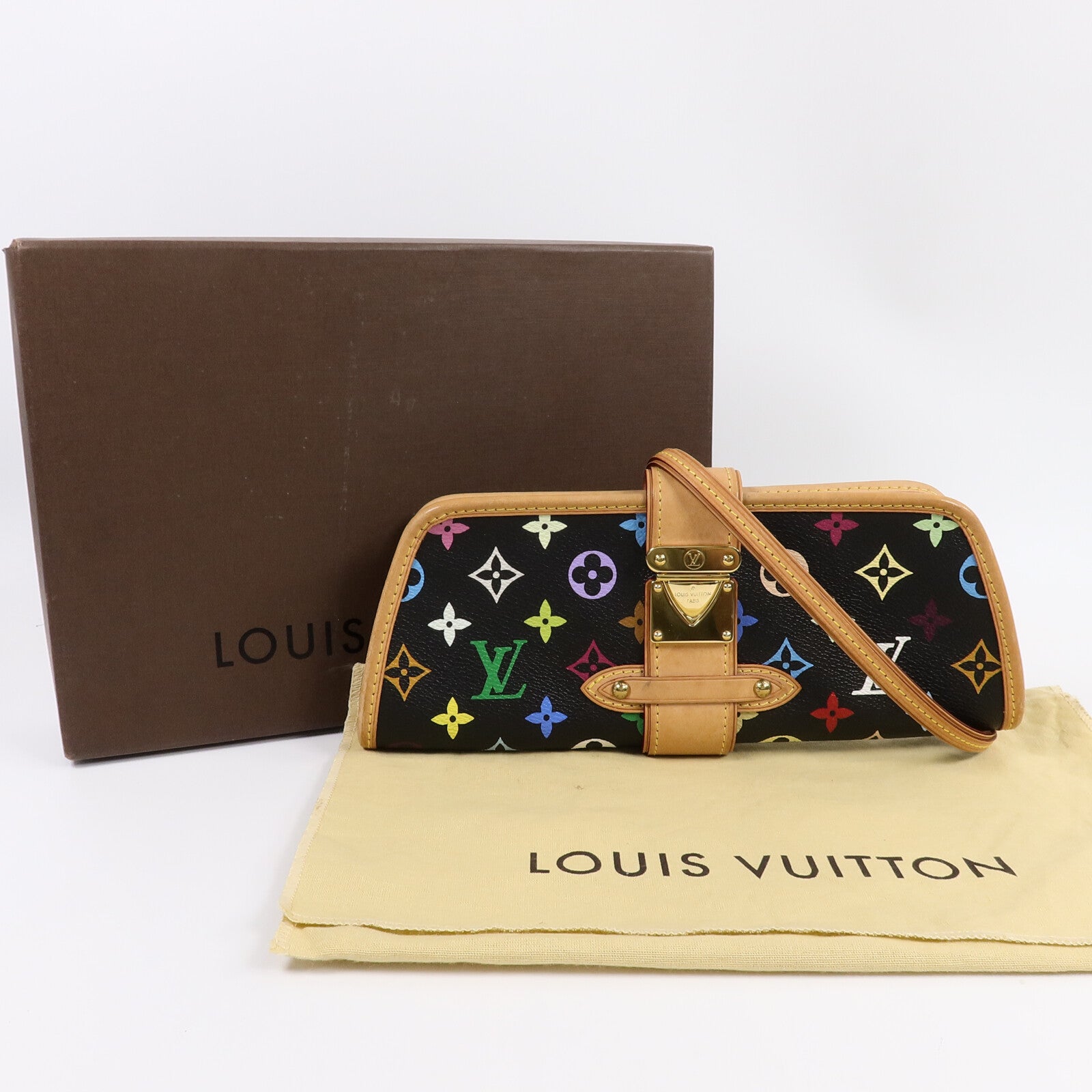 LOUIS VUITTON Monogram Multicolor Shirley肩背袋