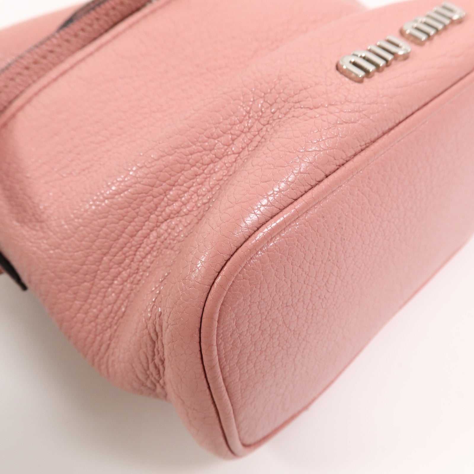 Miu Miu 牛皮皮革Vanity Bag手挽肩背兩用袋