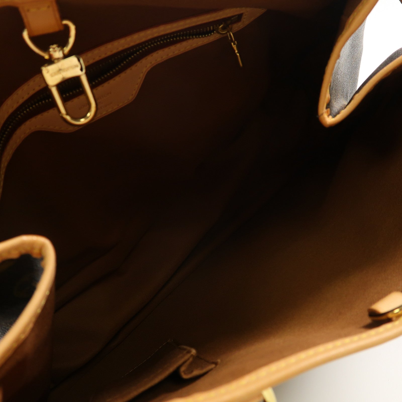 LOUIS VUITTON Monogram Batignolles Horizontal金扣肩背袋啡色